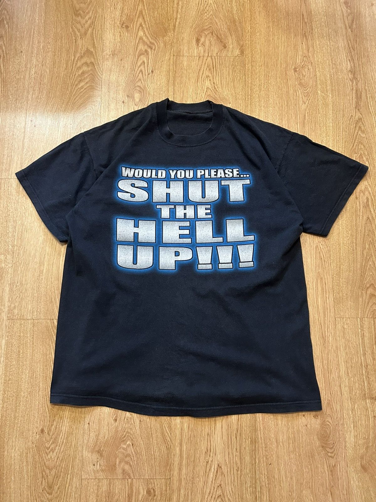Vintage Vintage 2000 Y2J Chris Jericho SHUT THE HELL UP WWE T-Shirt