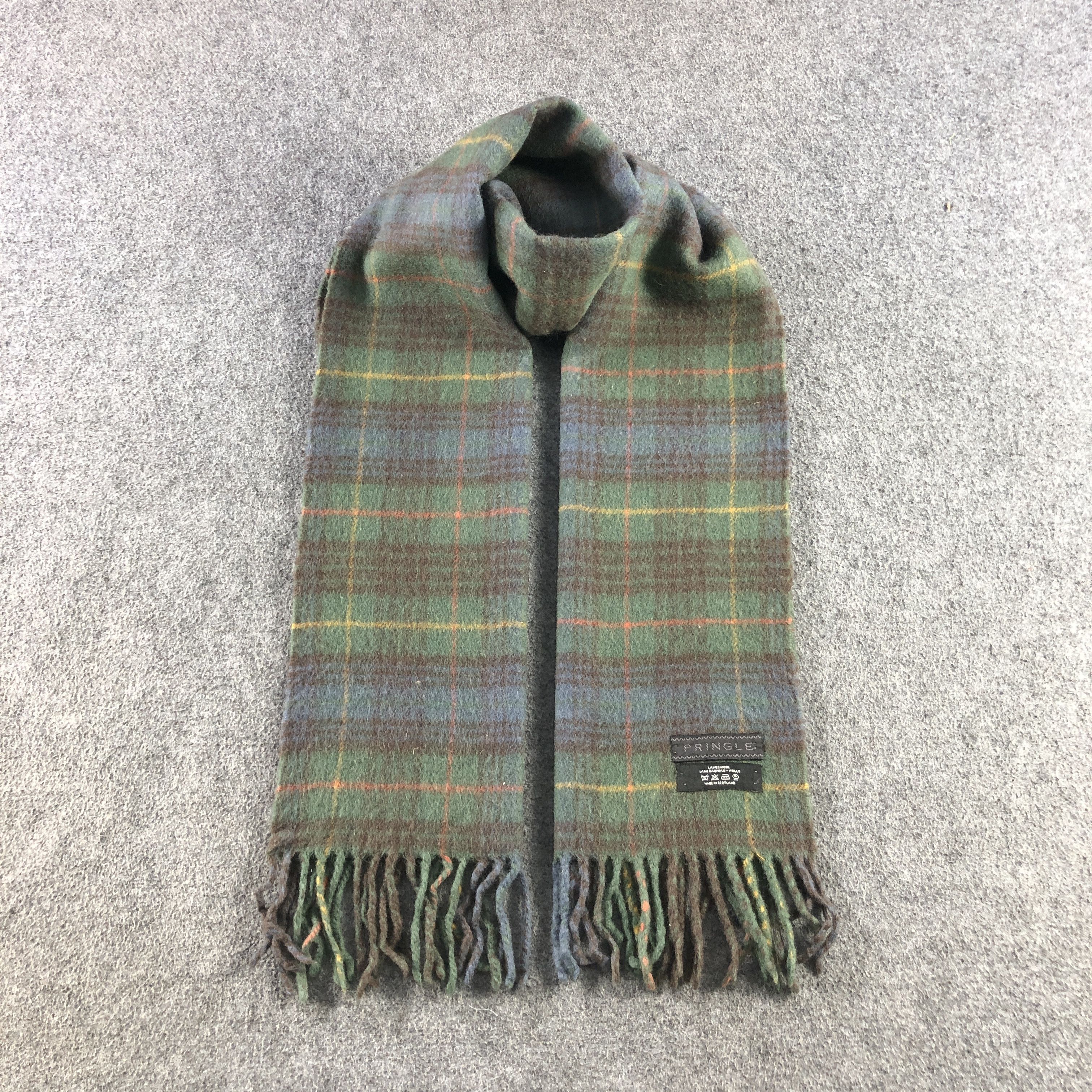 Pringle Of Scotland Pringle Of Scotland Wool Scarf Muffler V2937 Size ONE SIZE - 1 Thumbnail