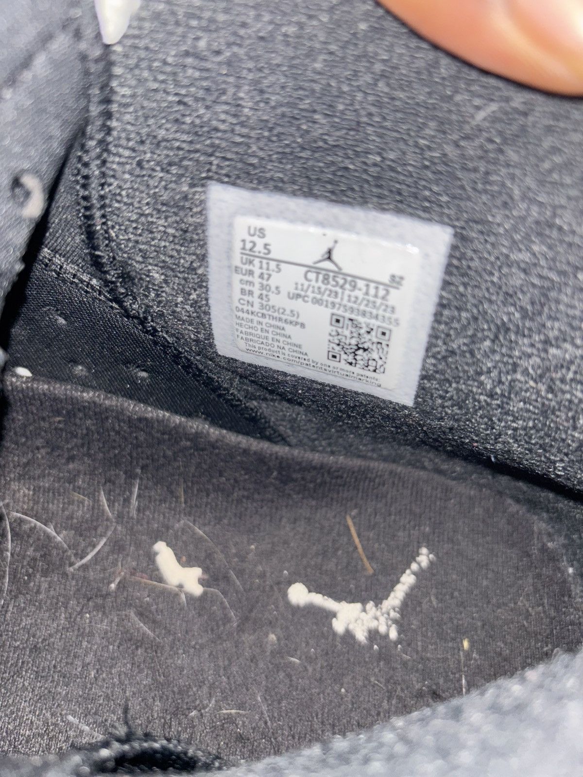 Jordan Brand Air Jordan 6 Reverse Oreos Size US 12.5 / EU 45-46 - 4 Thumbnail