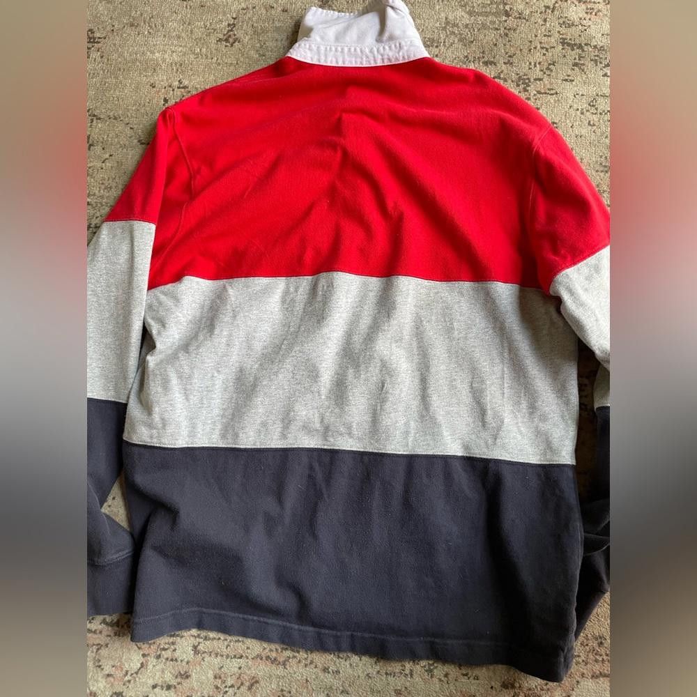 Champion Vintage Champion tree stripped long sleeves polo shirt Size US L / EU 52-54 / 3 - 2 Thumbnail