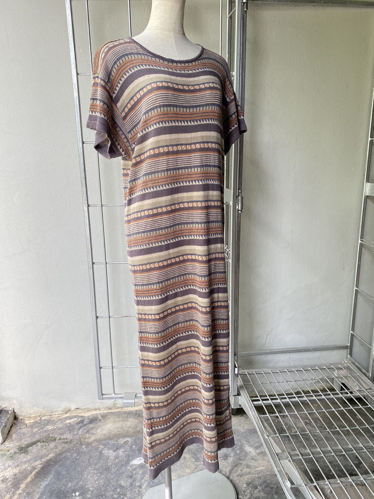 Issey Miyake Issey Miyake vintage knitted dress Size L / US 10 / IT 46 - 14 Thumbnail