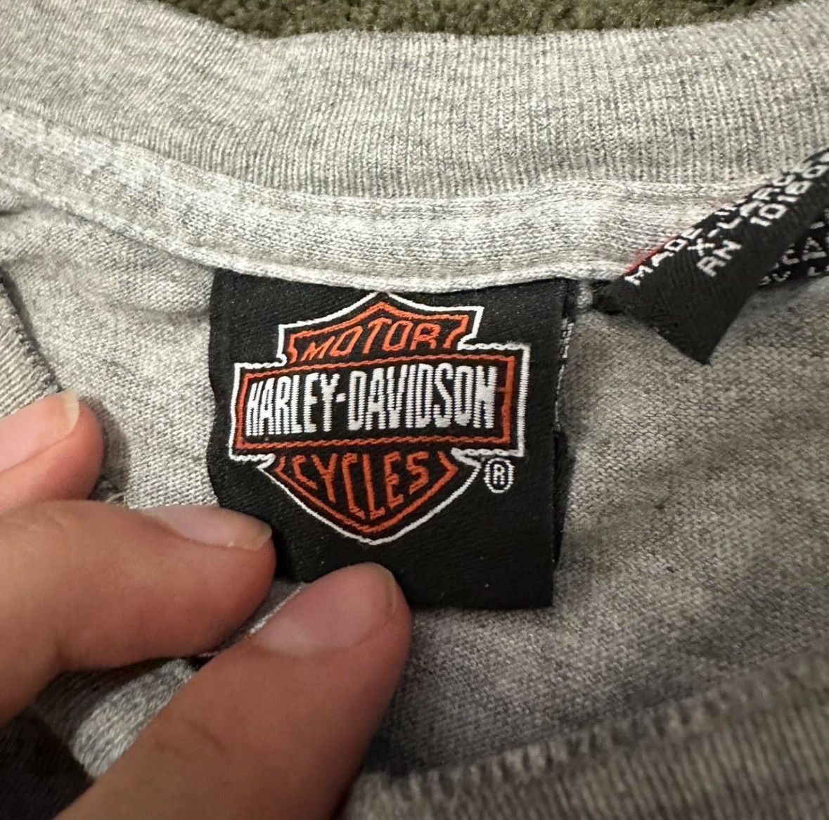 Harley Davidson Vintage grey Harley Davidson Tshirt Size US XL / EU 56 / 4 - 3 Thumbnail