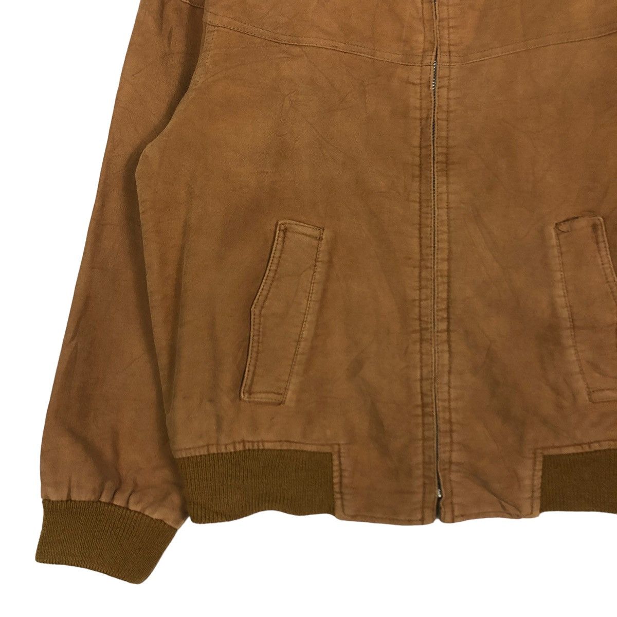 Japanese Brand 🔥VINTAGE BOMBER JACKET FLY CRESE JAPAN ISSEY MIYAKE Size US M / EU 48-50 / 2 - 6 Thumbnail