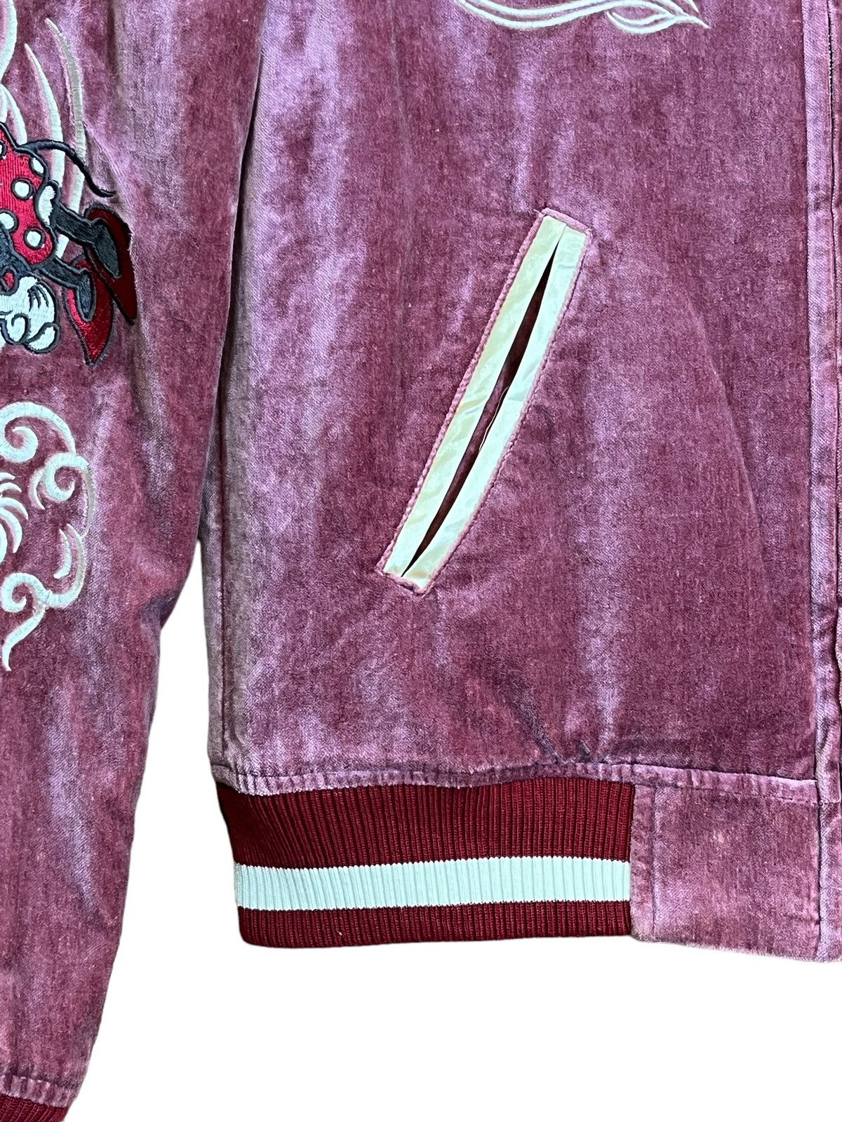 Disney SUKAJAN DISNEY MINNIE MOUSE NYLON/VELVET REVERSIBLE JACKET Size US XS / EU 42 / 0 - 13 Thumbnail