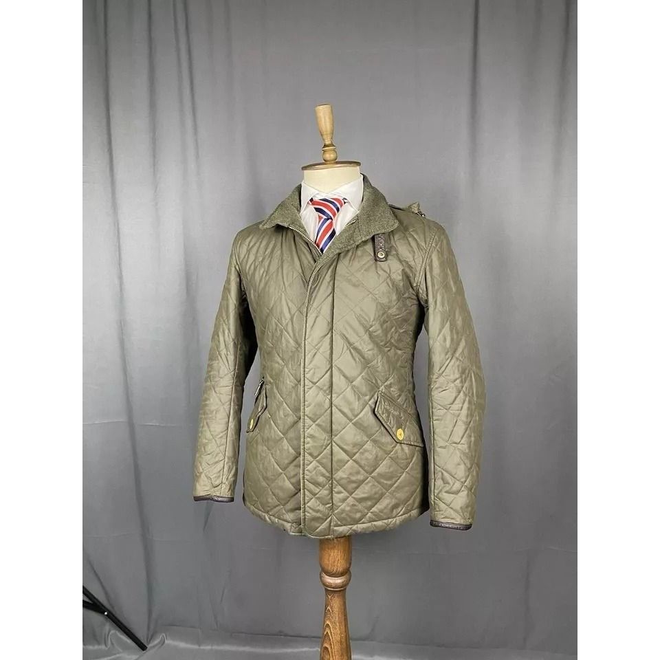 Barbour Barbour Greatcoat Men's Green Insulated Quilted Jacket Size Size US S / EU 44-46 / 1 - 3 Thumbnail