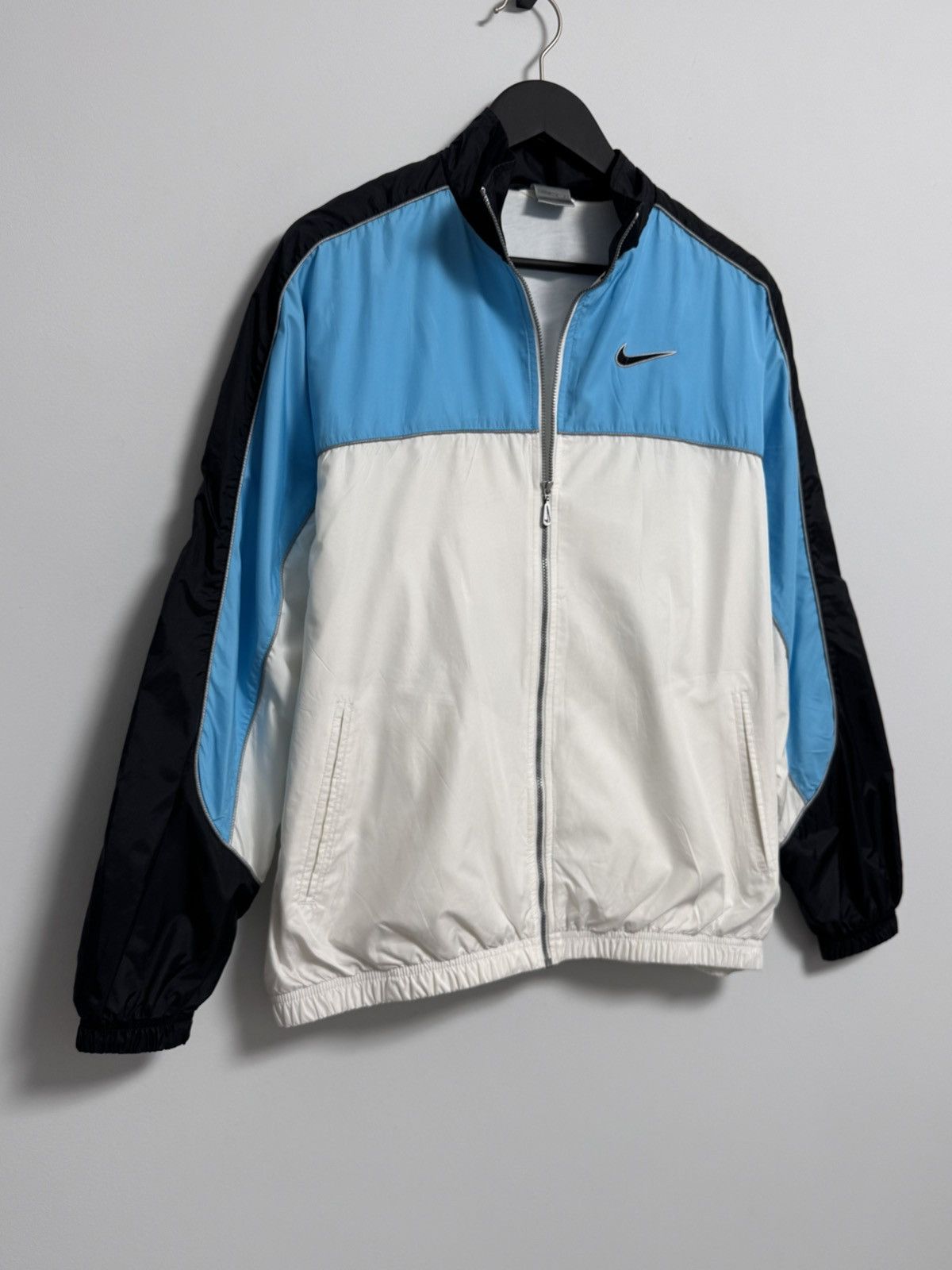 Nike × Vintage Nike Vintage Nylon Jacket Y2K style Hype Size US S / EU 44-46 / 1 - 3 Thumbnail