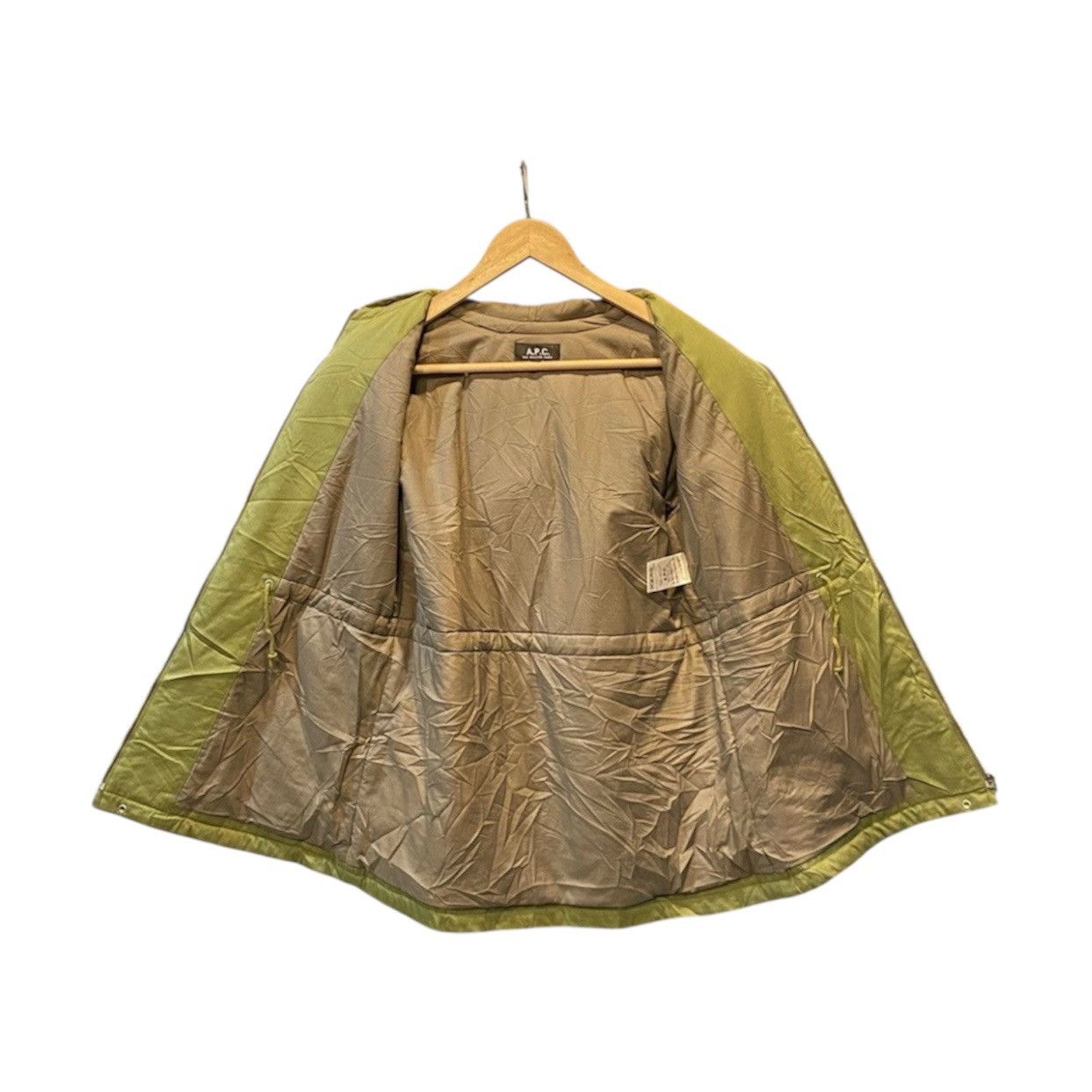 A.P.C. A.P.C. Military Hooded Jacket - Khaki Green - Size XS Size US XS / EU 42 / 0 - 3 Thumbnail