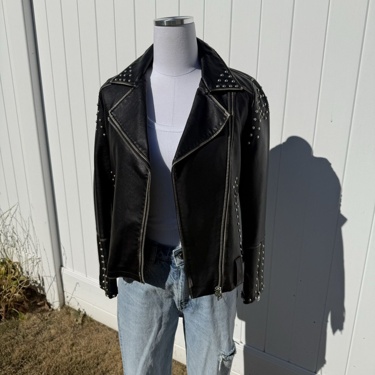 Topshop Topshop studded moto Kate moss era Size XS / US 0-2 / IT 36-38 - 6 Thumbnail