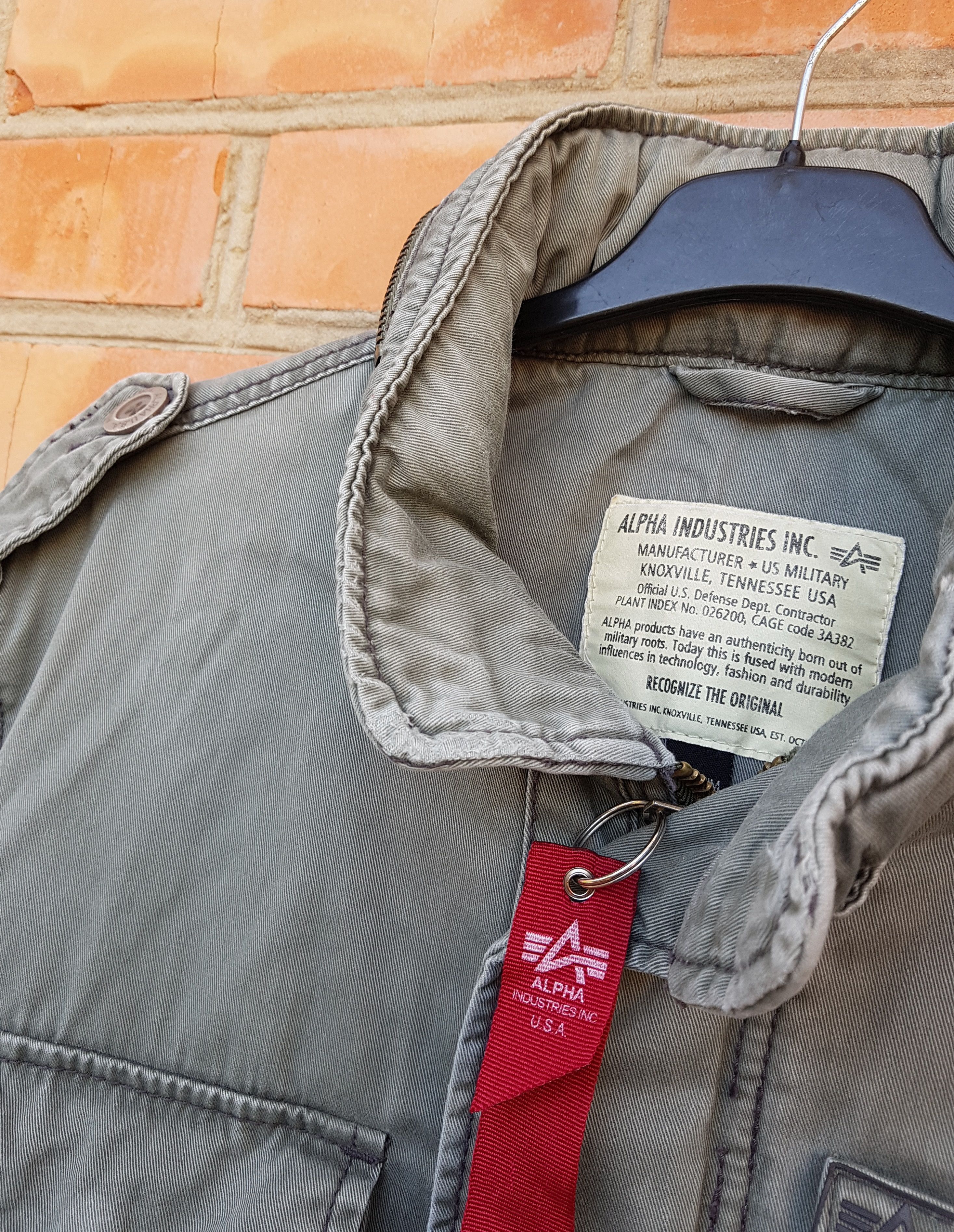 Alpha Industries Vintage Alpha Industries Plant Index Insulated Field Jacket Size US M / EU 48-50 / 2 - 9 Thumbnail