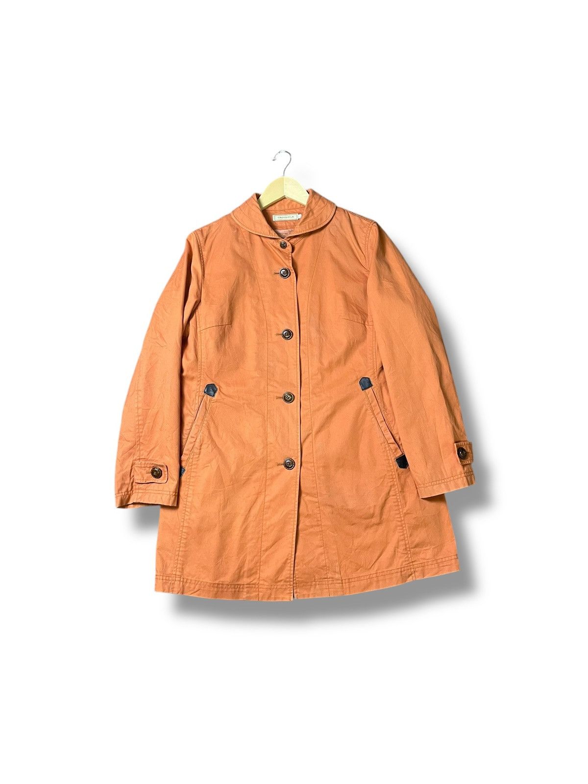 Designer × Japanese Brand × Vintage Crocodile x Vintage Men’s Trench Coat (35) Size US L / EU 52-54 / 3 - 1 Thumbnail