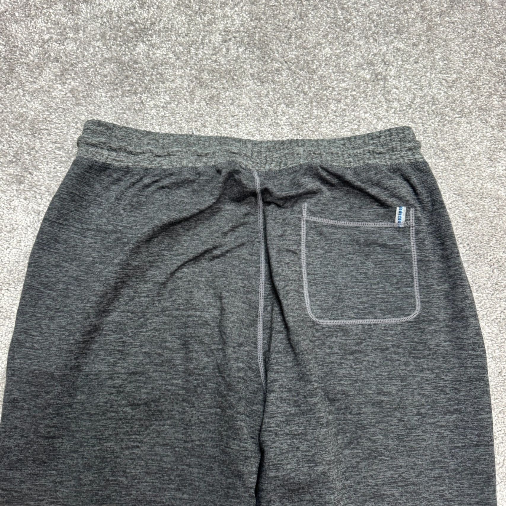 Marine Layer Marine Layer Weekend Sport Jogger Sweatpants Mens M Dark Gray Zip Pockets Sweatpants Size US 31 - 4 Thumbnail