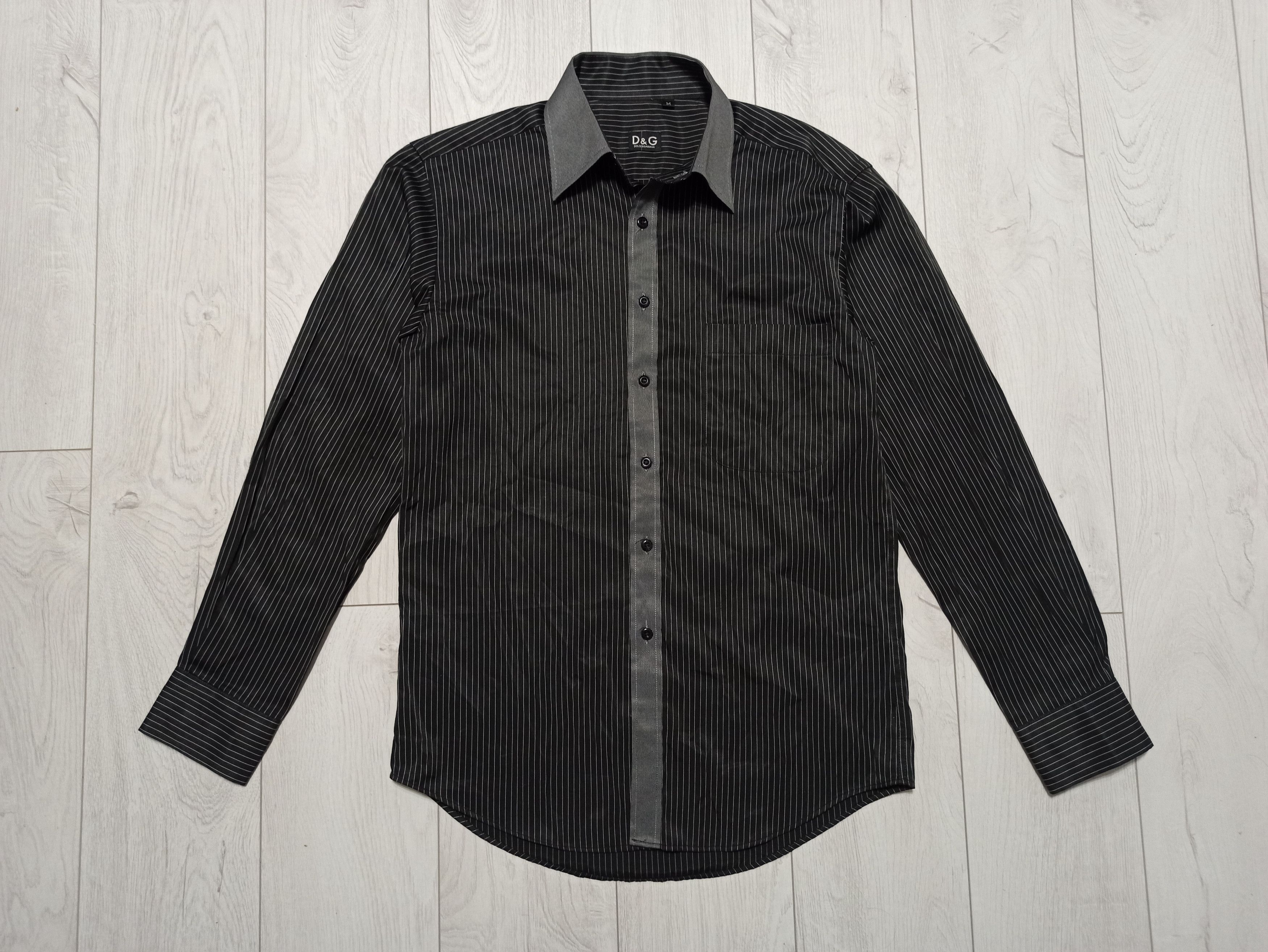 Dolce & Gabbana × Vintage Dolce & Gabbana Long Sleeve Shirt Size US M / EU 48-50 / 2 - 1 Thumbnail