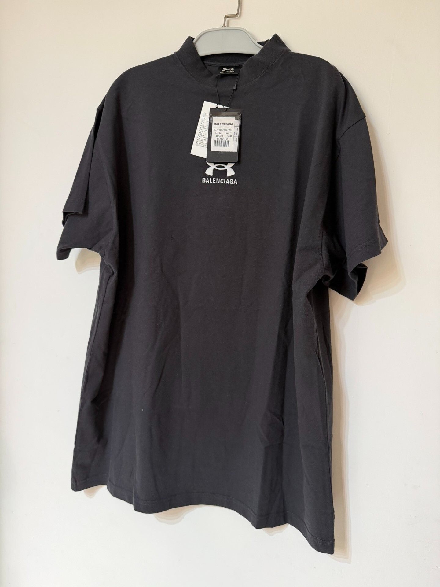 Balenciaga Balenciaga Under Armour Letter T-Shirt Size US L / EU 52-54 / 3 - 1 Thumbnail