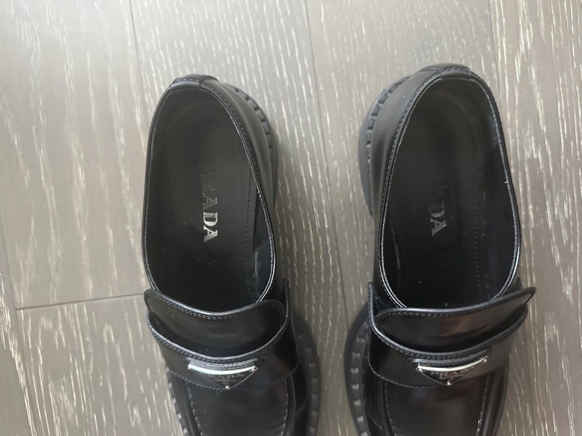 Prada Prada brushed leather loafers Size US 9.5 / IT 39.5 - 7 Thumbnail