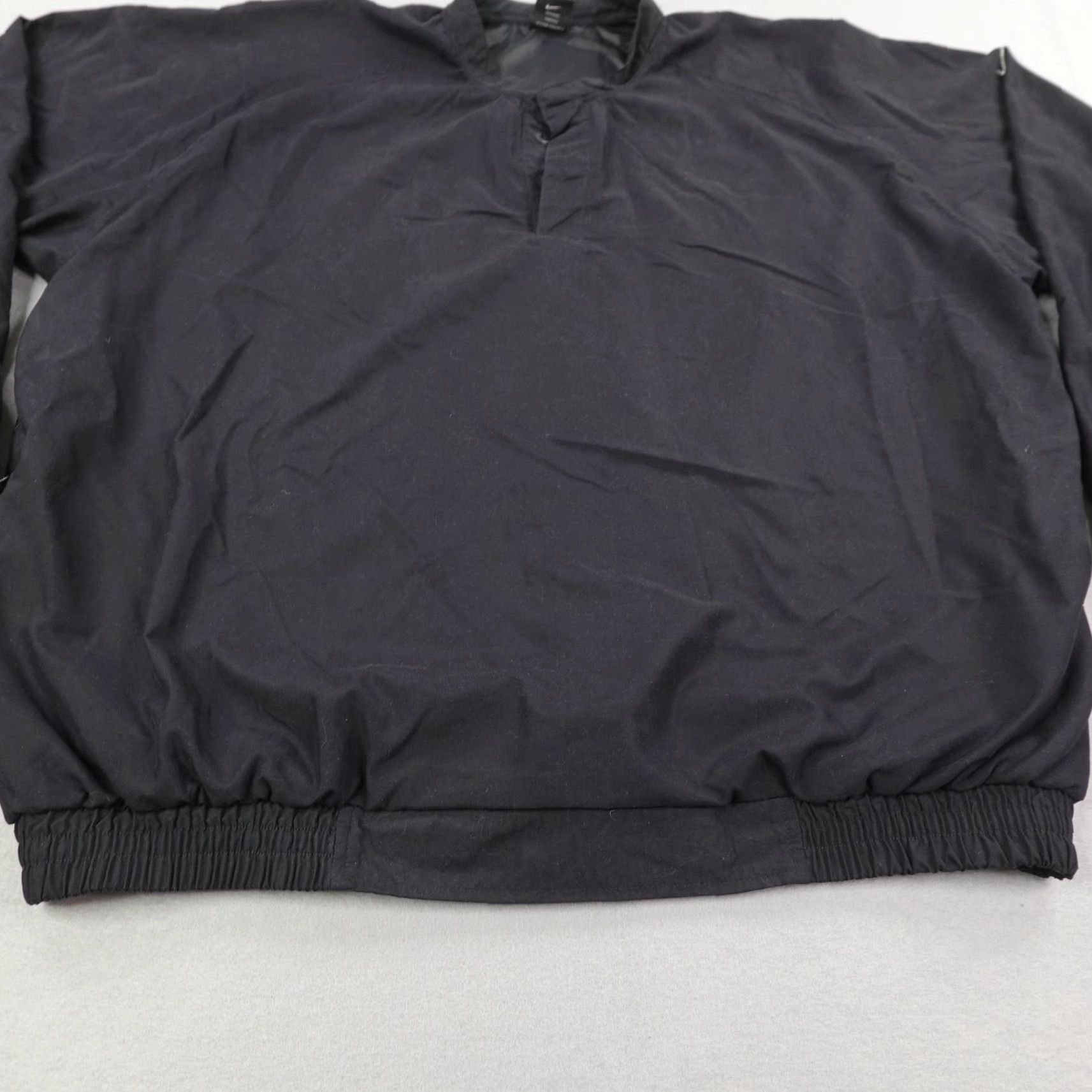 Nike Vintage Nike Jacket Mens XL Black Pullover Windbreaker 1/4 Zip Up Golf Y2K Size US XL / EU 56 / 4 - 3 Thumbnail