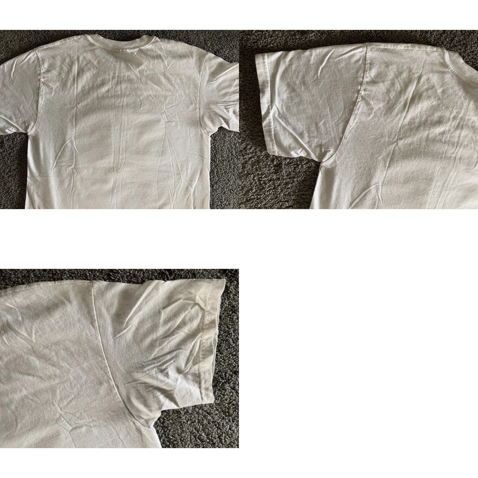 Hanes VINTAGE Hanes Beefy-T T-Shirt Men’s Adult M 38-40 On My Honor Boy Scouts White 90s Classic USA Outdoor Mens Size US M / EU 48-50 / 2 - 9 Thumbnail