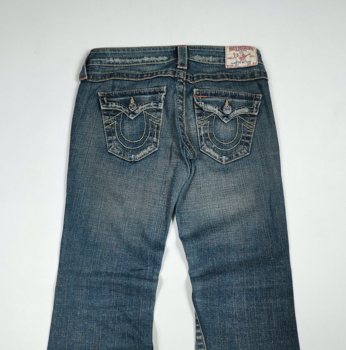 True Religion Bootcut Flare True Religion Distressed Jeans Size 26" / US 2 / IT 38 - 6 Thumbnail