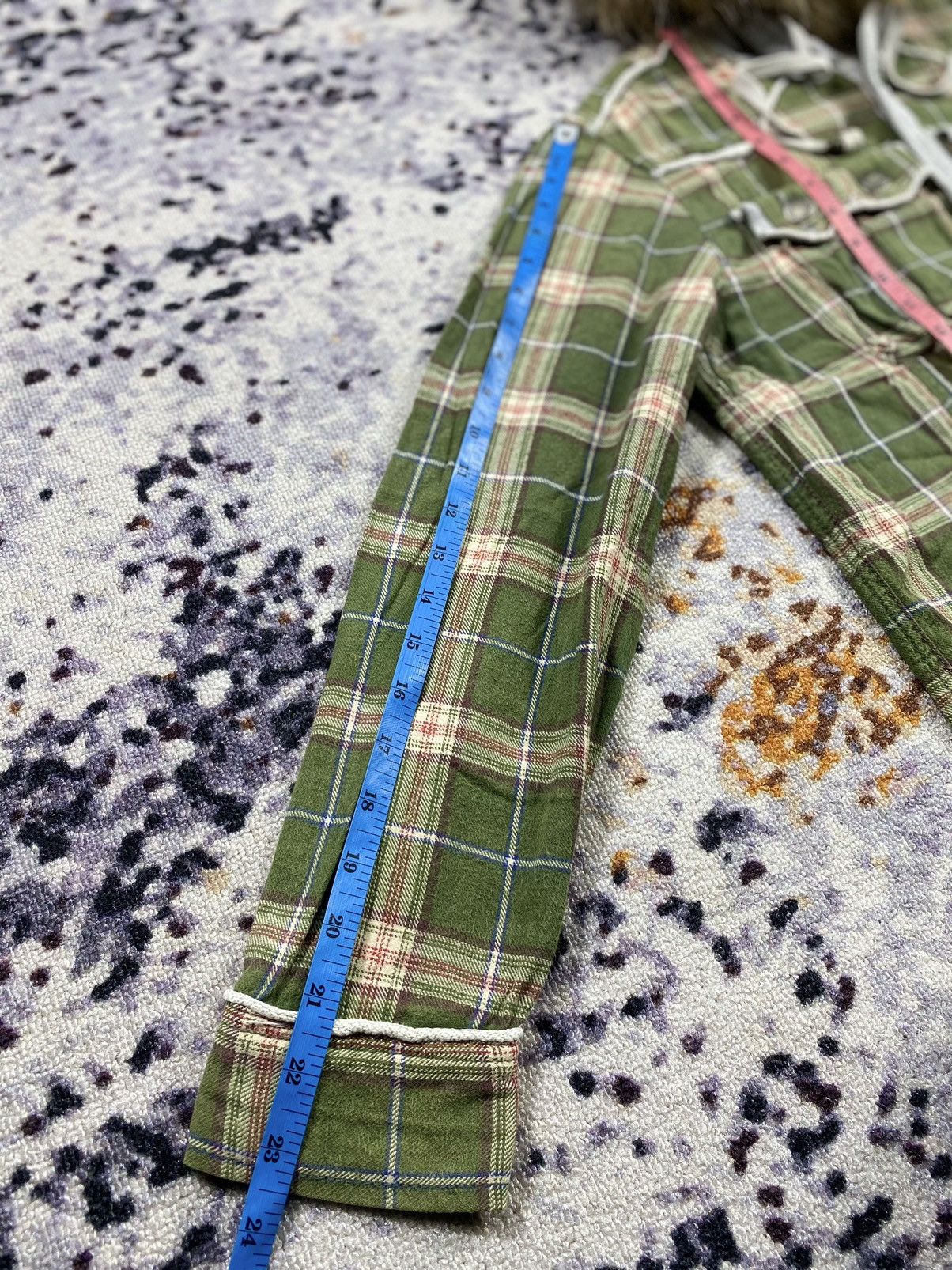 Japanese Brand Edwin Fur Flannel Hoodie ifsixlgb Style Size US M / EU 48-50 / 2 - 11 Thumbnail