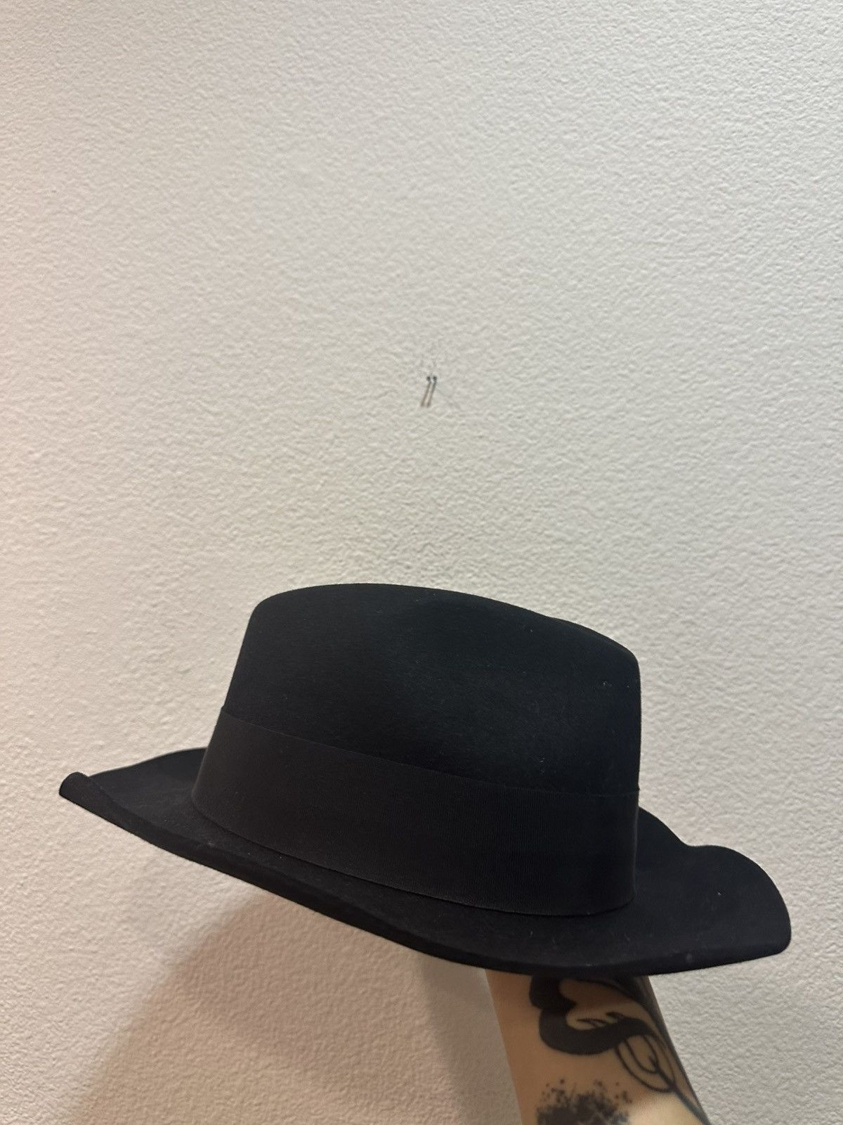 Saint Laurent Paris Rabbit Felt Fedora 58 Size ONE SIZE - 2 Thumbnail