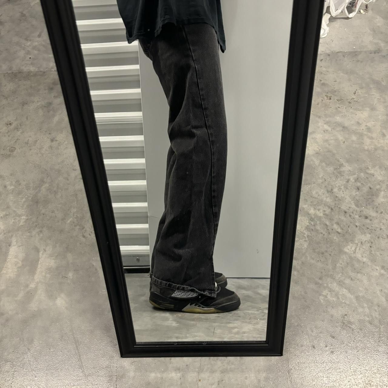 Japanese Brand × Vintage Crazy Vintage Y2K/2000s High Waisted Black Denim Jeans! Size US 27 - 2 Thumbnail