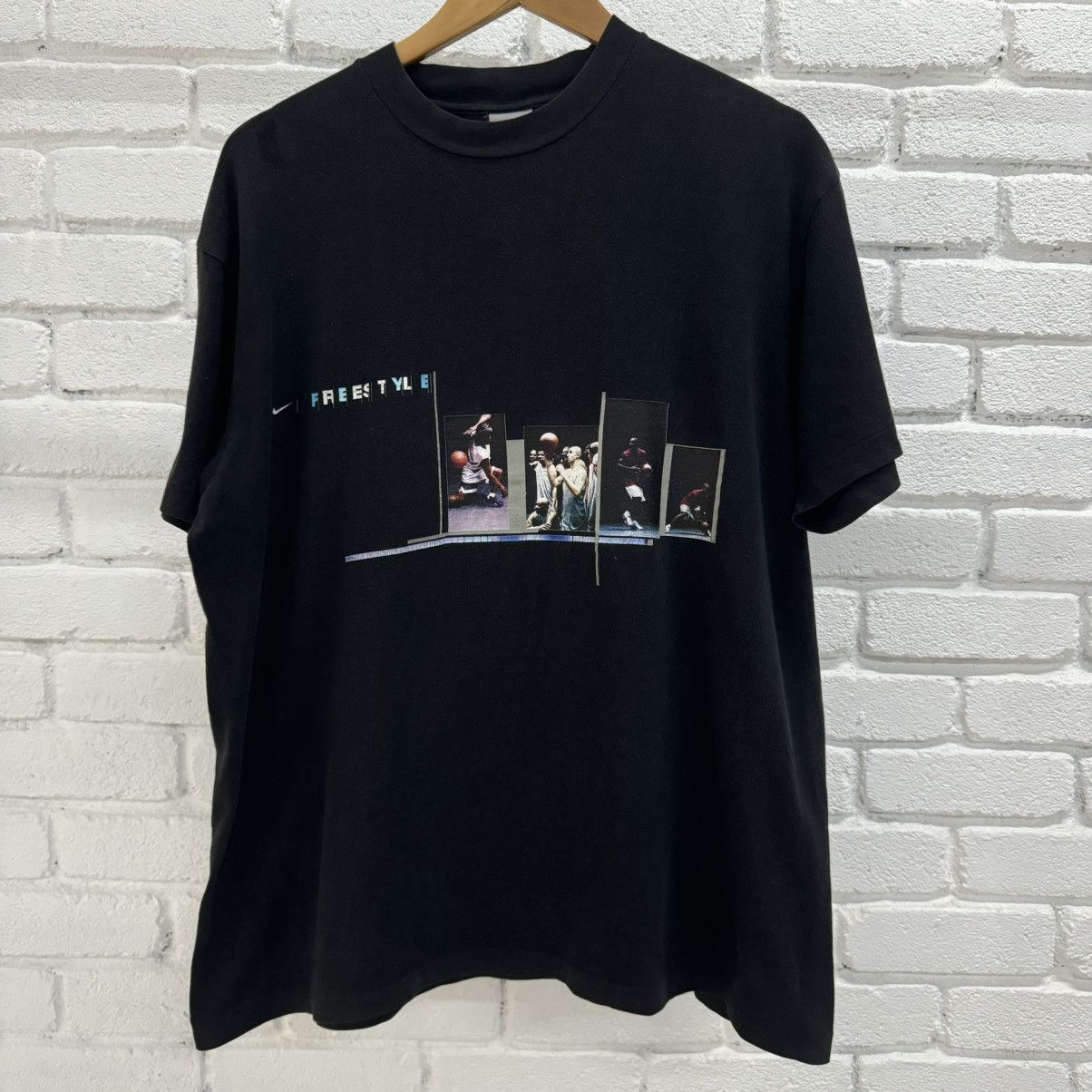 Nike × Vintage 2000’s Nike Freestyle Promo Tee Size US XL / EU 56 / 4 - 1 Thumbnail
