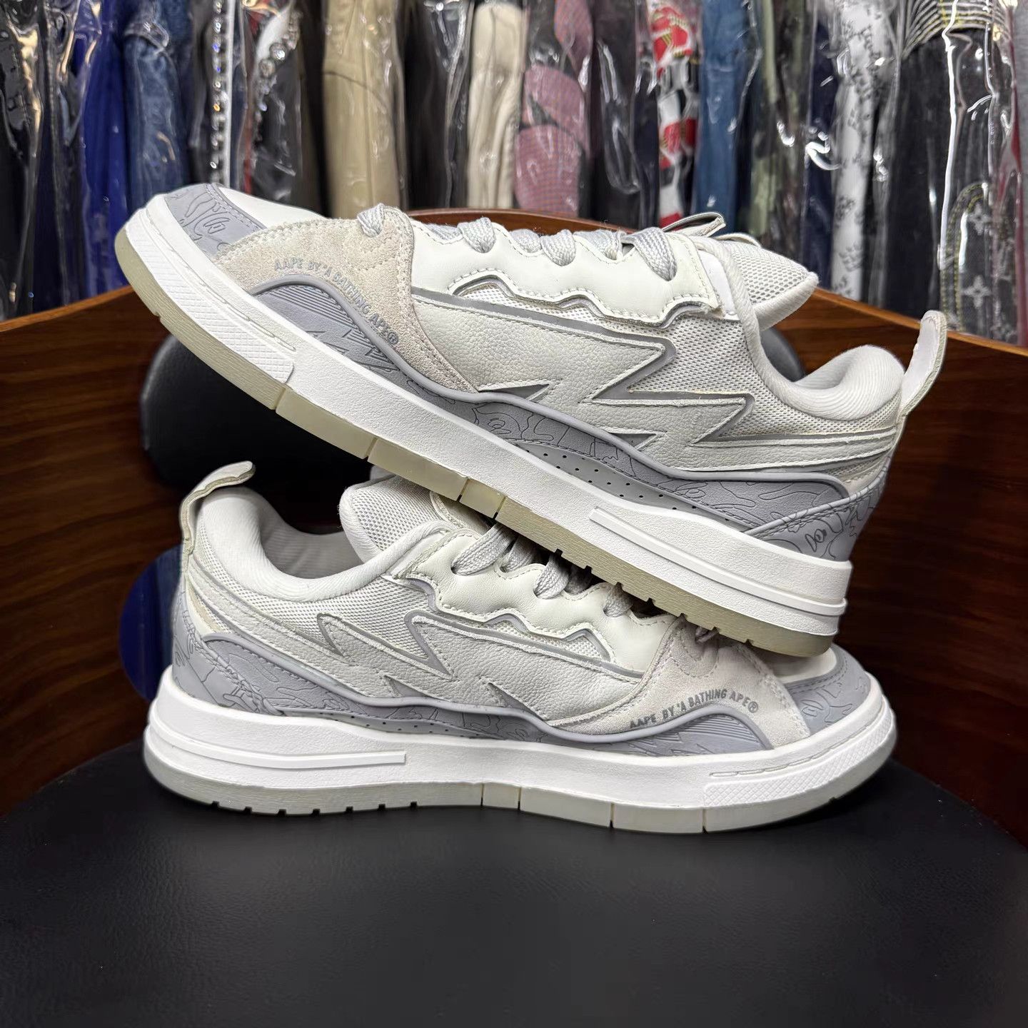 Li-Ning AAPE x Li-Ning Weiwu GOLDEN 10th Anniversary K15 Size US 9 / EU 42 - 7 Thumbnail