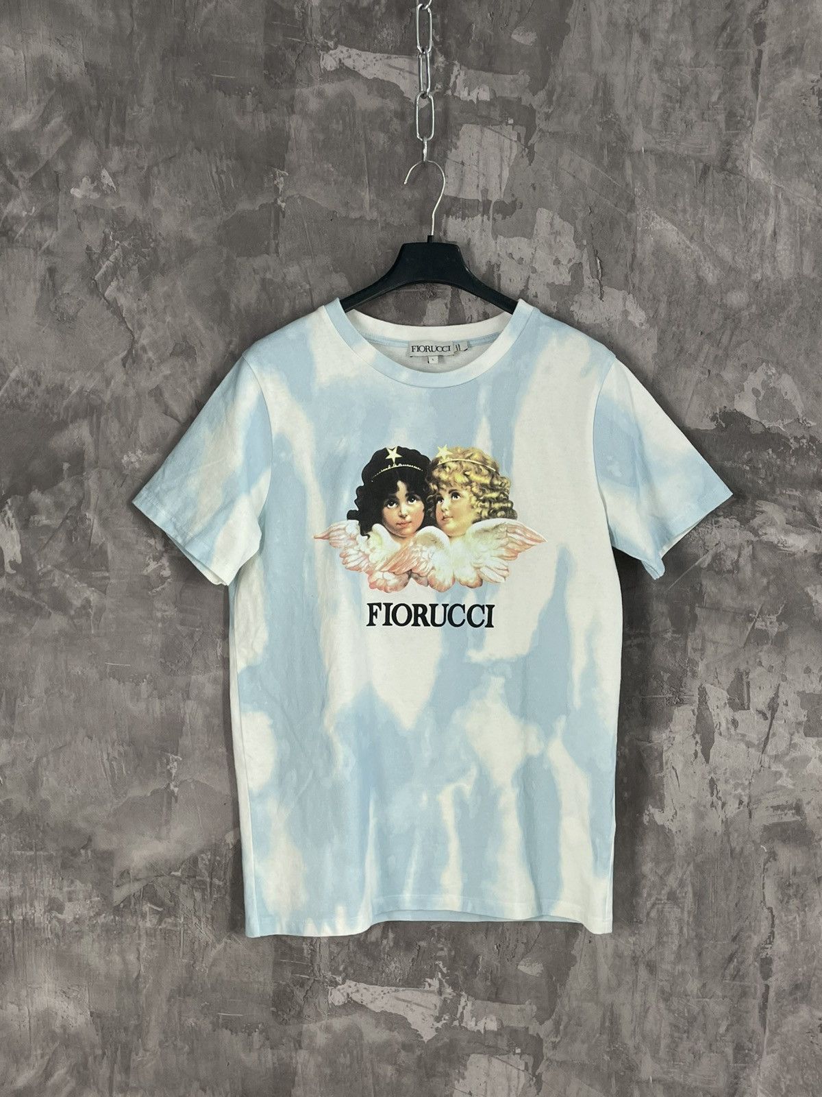 20471120 × Hysteric Glamour Vintage Y2K Glamour Unique Fiorucci “Angels” Logo T shirt Size L / US 10 / IT 46 - 1 Thumbnail