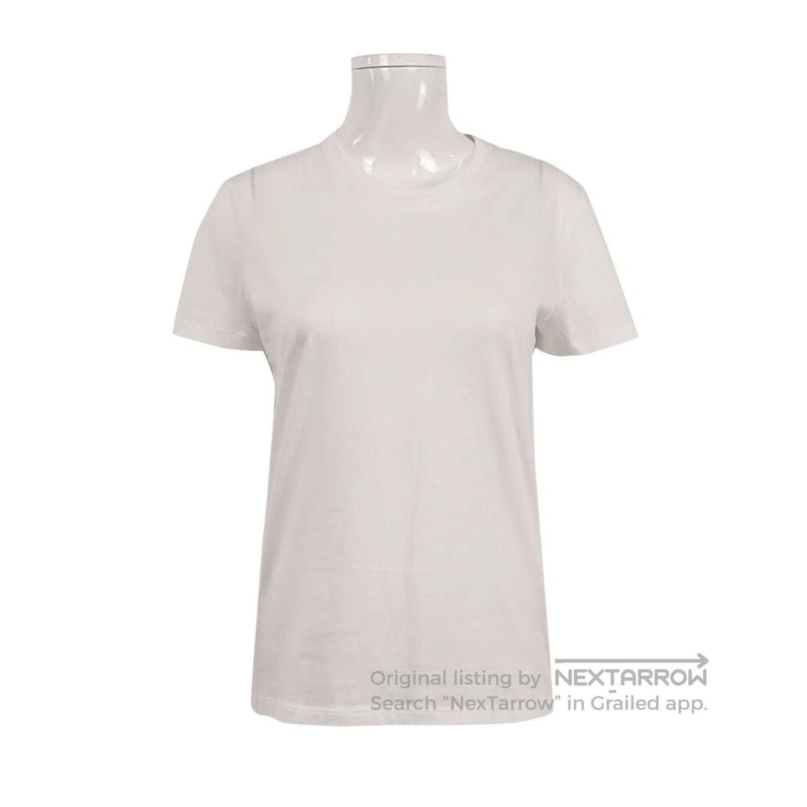 Prada Prada Classic Cotton Crew Neck T. Size L / US 10 / IT 46 - 1 Thumbnail