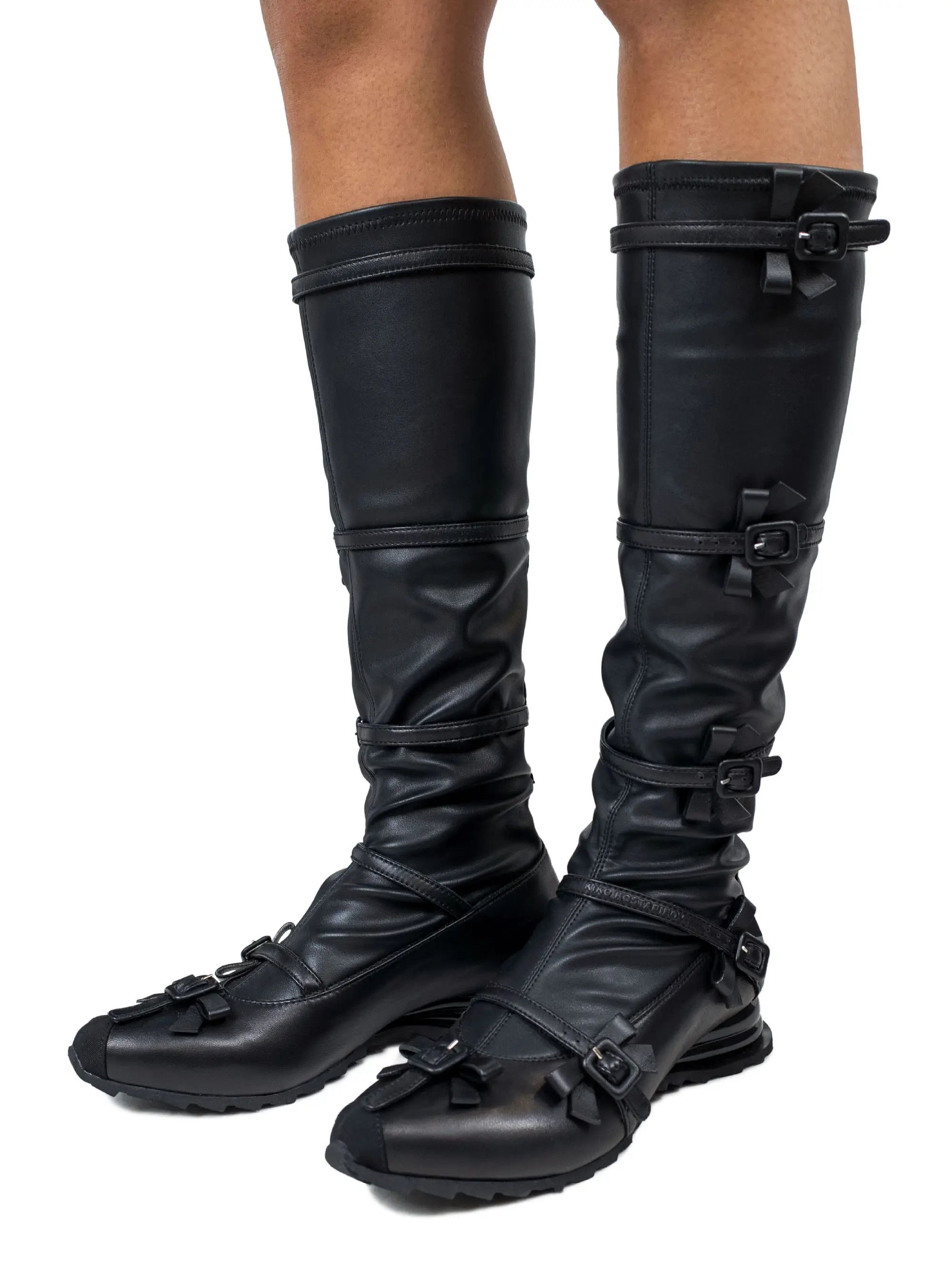 Kiko Kostadinov Kiko Kostadinov RIBBON HIGH BOOT Black Size US 8 / IT 38 - 12 Thumbnail