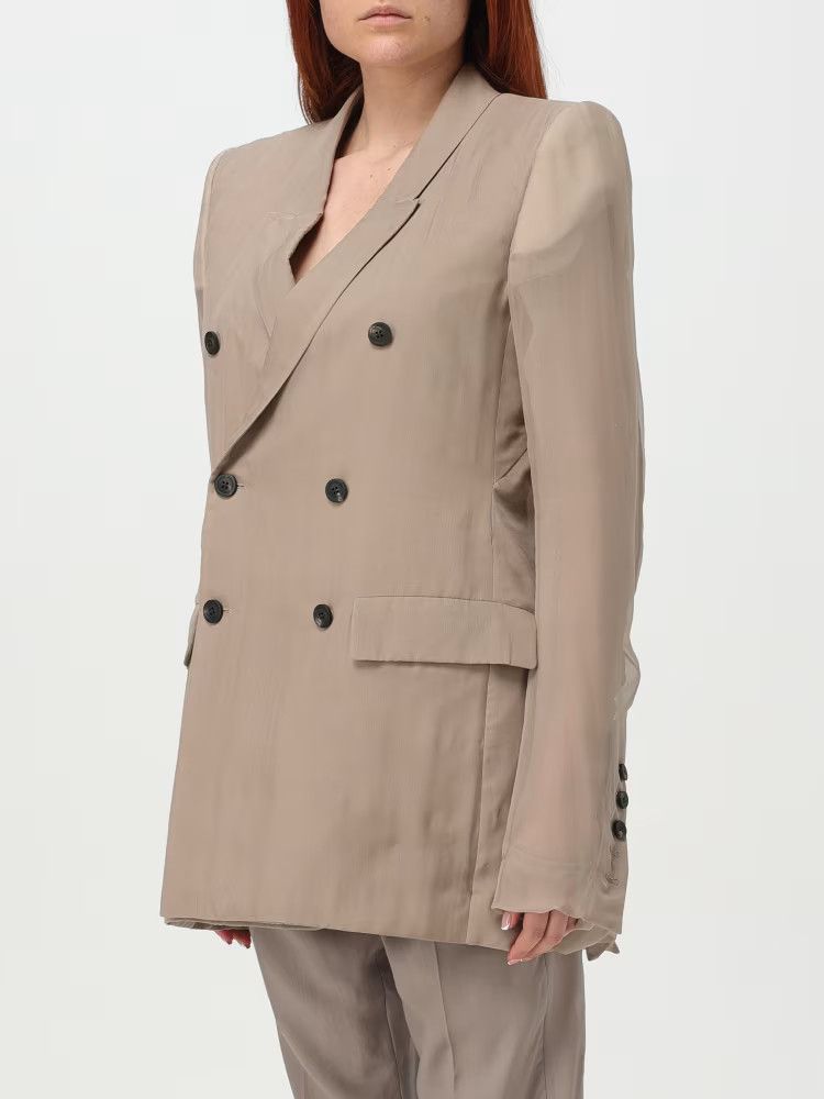 Rick Owens o1y0126 Blazer in Light Brown Size M / US 6-8 / IT 42-44 - 4 Thumbnail