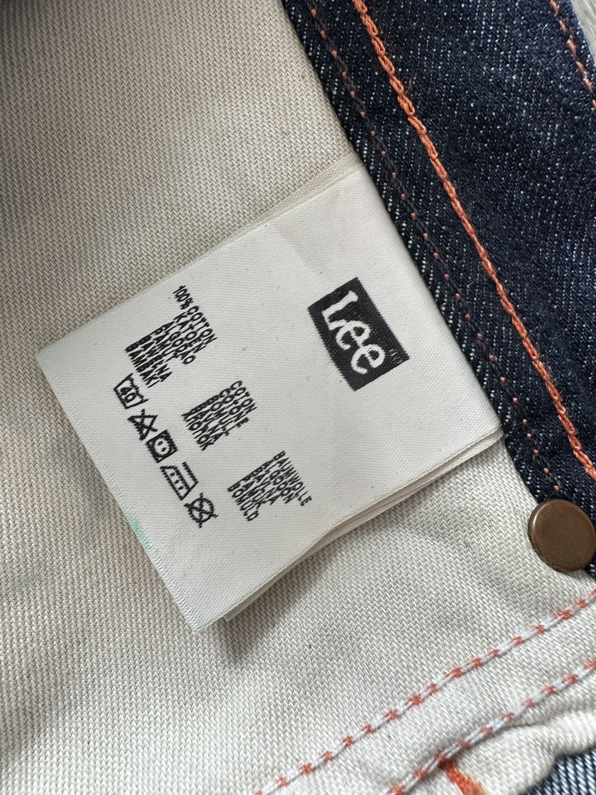 Lee × Vintage 🫧LEE COWBOY Denim Pants Workwear Size US 32 / EU 48 - 13 Thumbnail