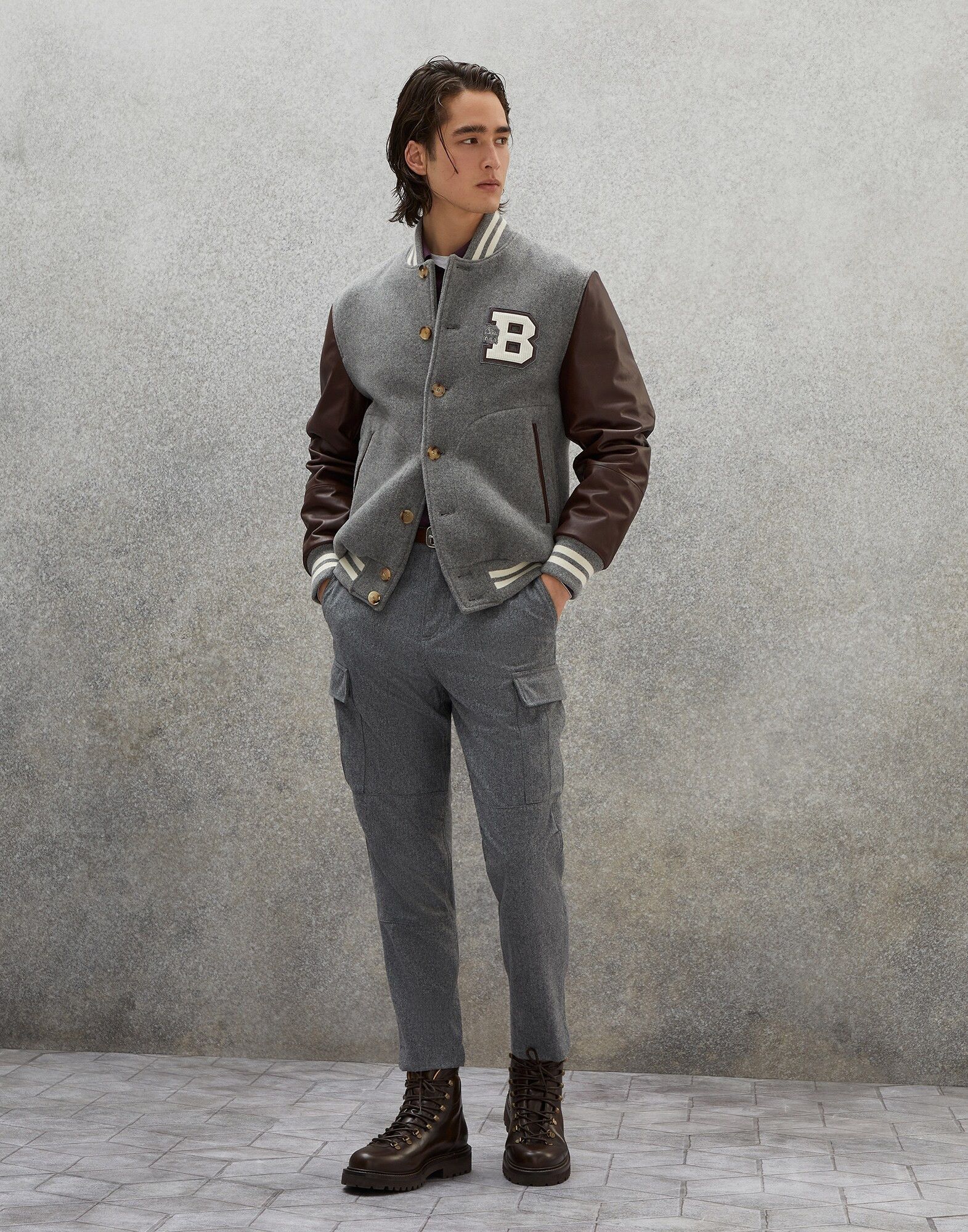 o1la1rc1a0325 Cargo Pants in Grey