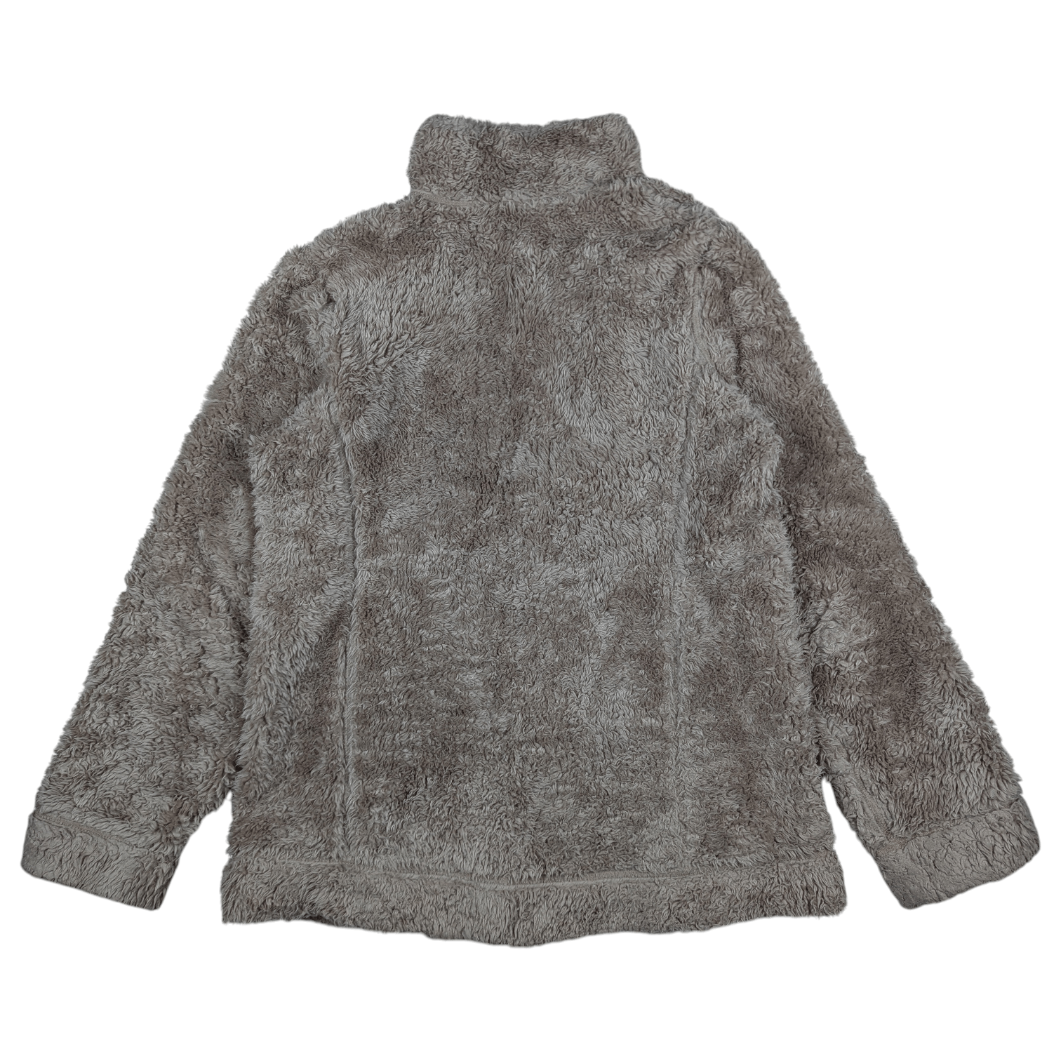 Uniqlo 2000's UNIQLO Reversible Grey Faux Fur Winter Fleece Jacket Size S / US 4 / IT 40 - 15 Thumbnail