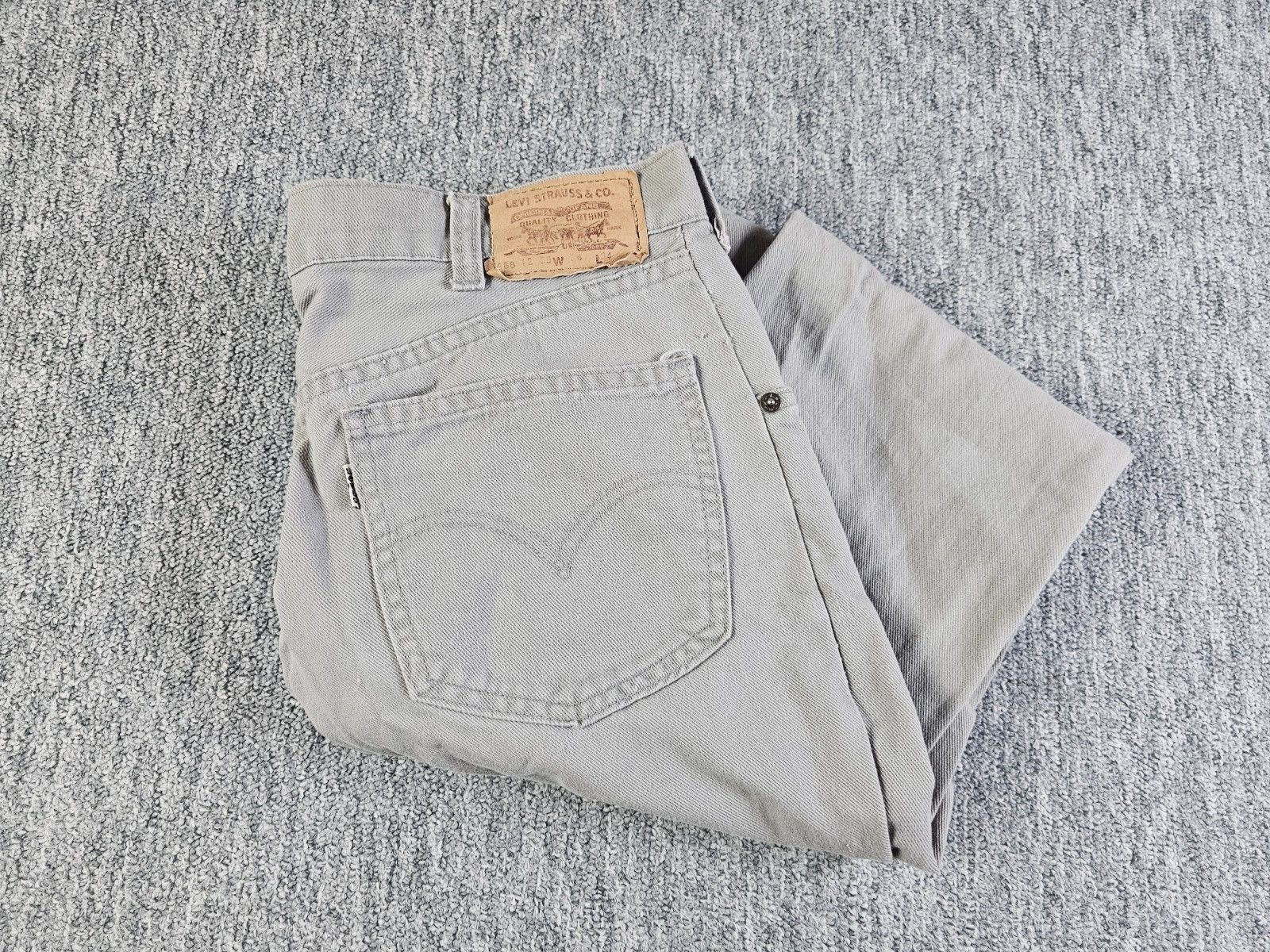 Levi's Vintage 80s Levi's 688 Silver Tab Jeans Made in UK W32 Size US 32 / EU 48 - 2 Thumbnail