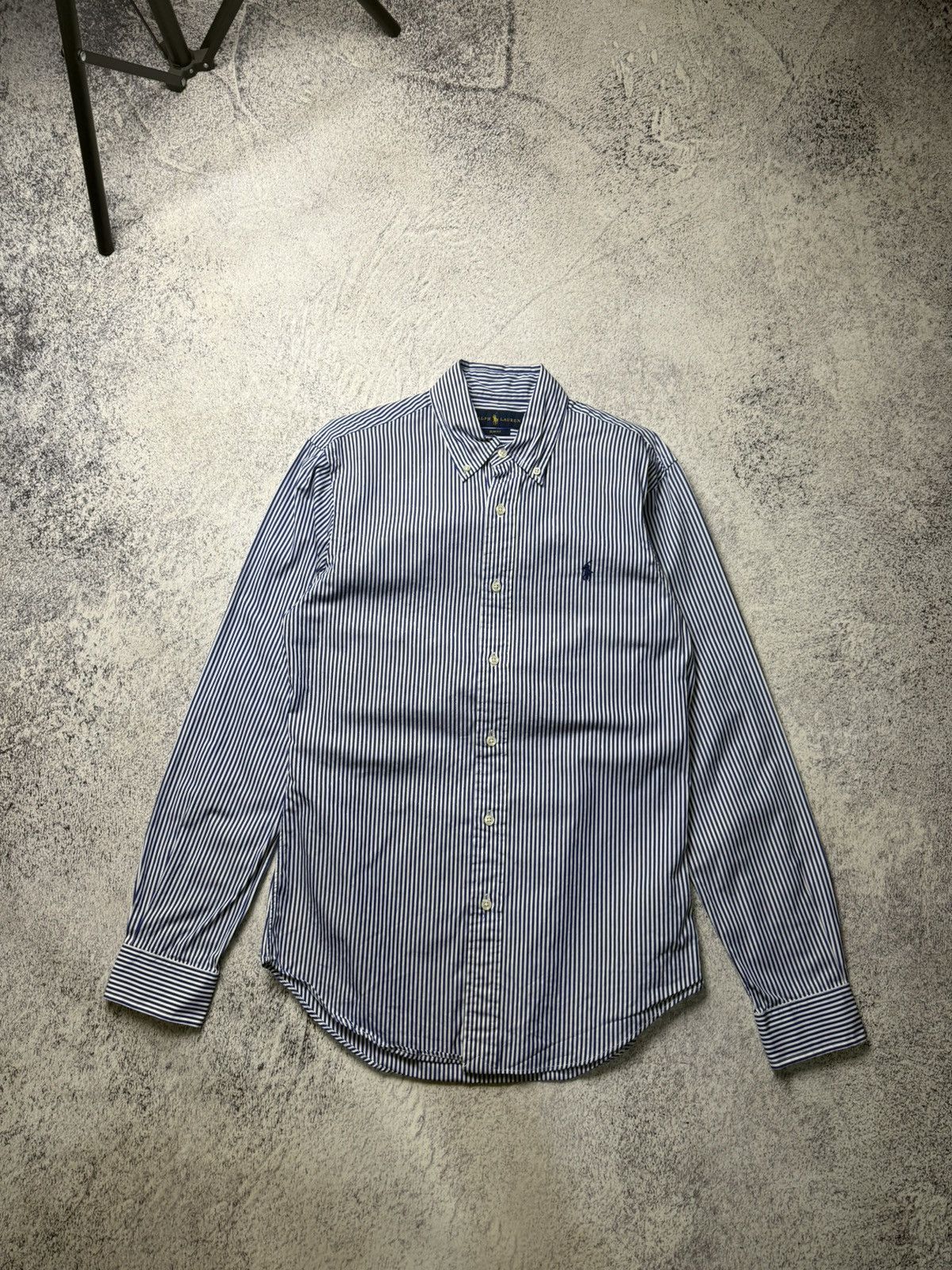Polo Ralph Lauren Vintage RALPH LAUREN Striped long Sleeved Shirt Rare Size US S / EU 44-46 / 1 - 5 Thumbnail