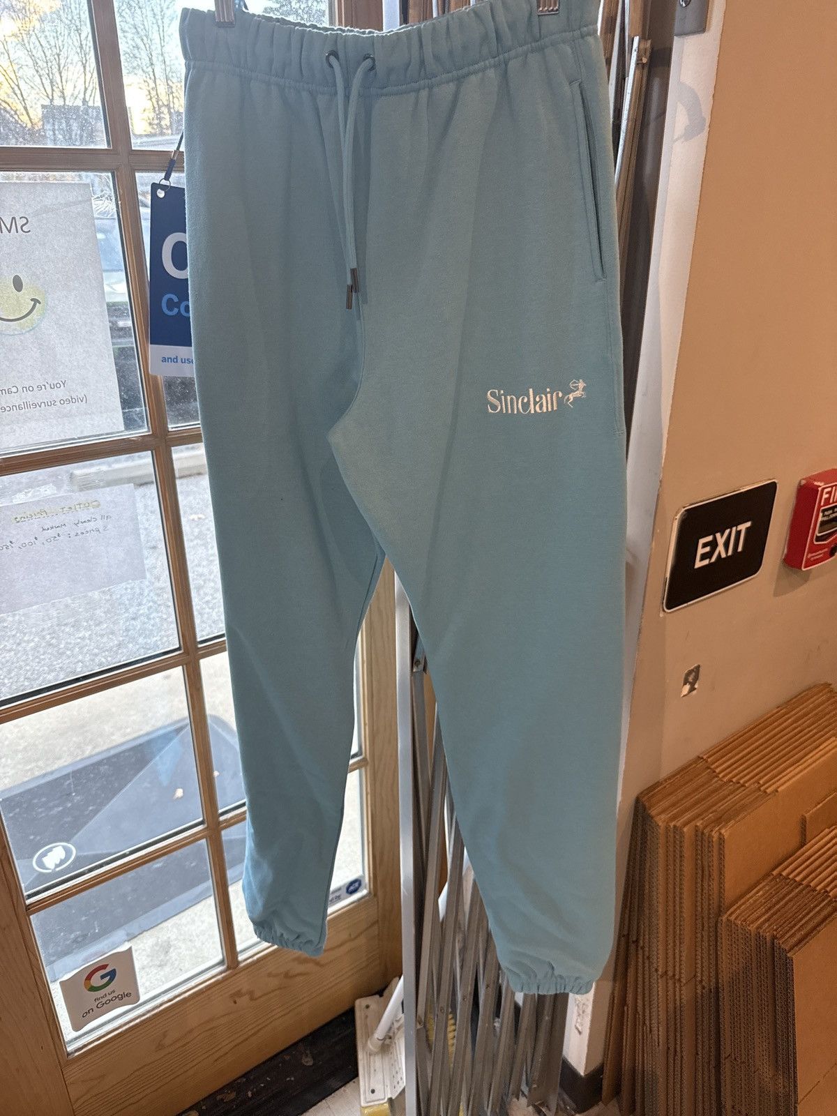 Sinclair Global Sinclair Sweatpants Blue XS Size US 28 / EU 44 - 1 Thumbnail
