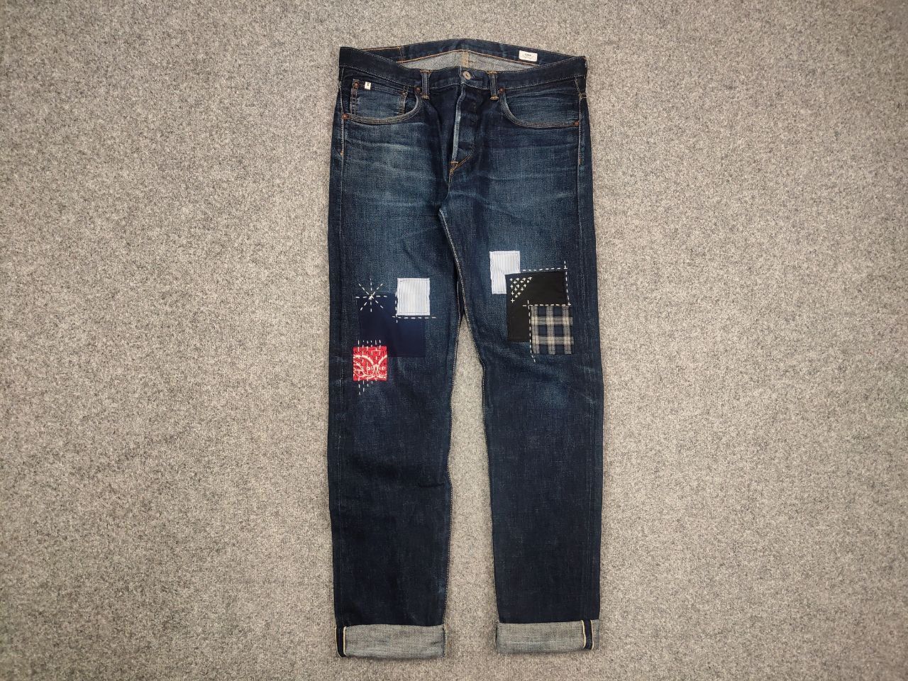 Edwin Vintage Edwin Japan Made Embroidered Selvedge Denim Jeans Size US 34 / EU 50 - 7 Thumbnail