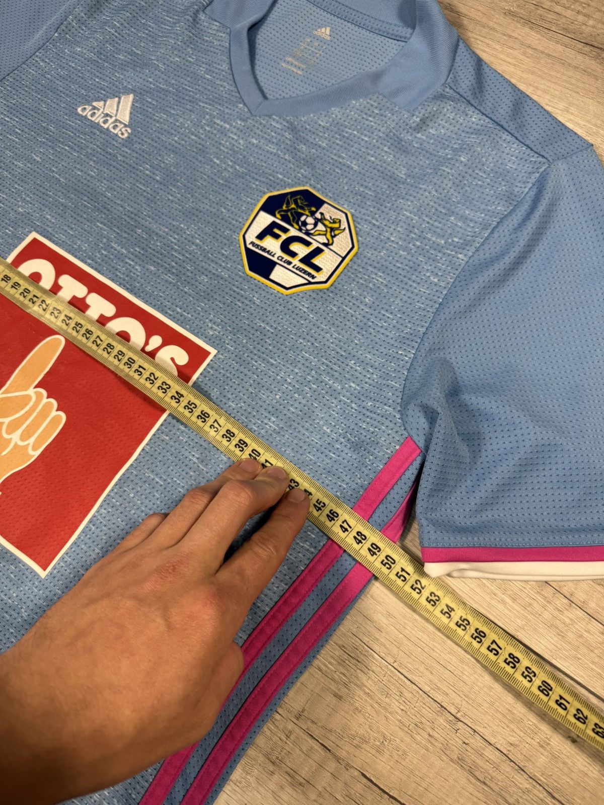 Adidas FC Luzern 2017/18 Adidas Goalkeeper Football Shirt Jersey Size US L / EU 52-54 / 3 - 5 Thumbnail