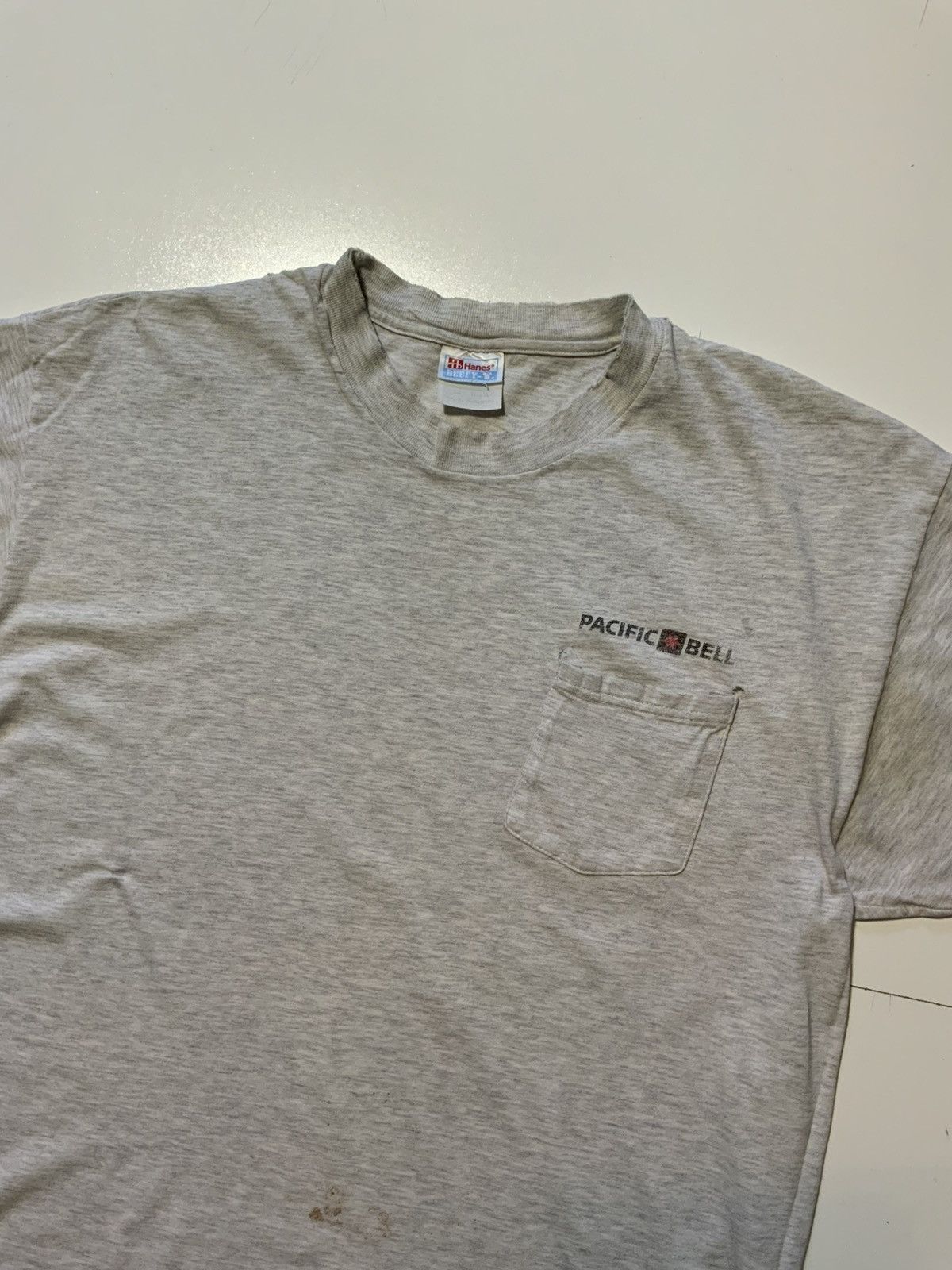 Vintage Vintage Pacific Bell Telecommunications Electrical T-Shirt Size US XL / EU 56 / 4 - 4 Thumbnail