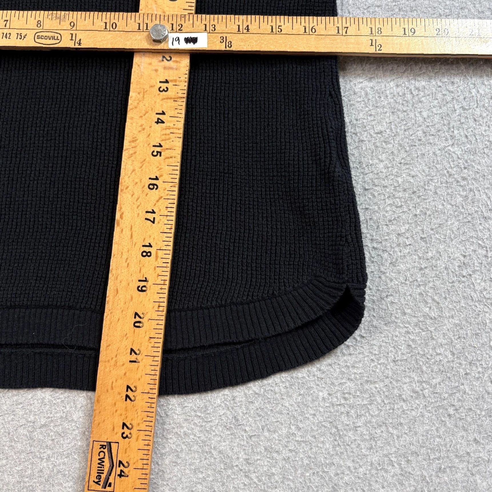 Ralph Lauren Lauren Ralph Lauren Sweater Womens Large Black Cowl Neck Knit Pullover Size L / US 10 / IT 46 - 7 Thumbnail