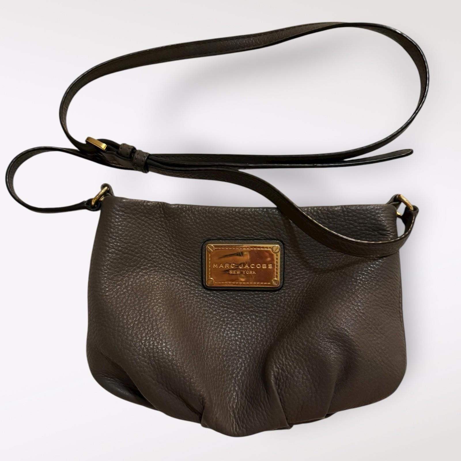 Marc by Marc Jacobs Marc by Marc Jacobs Classic Q Percy Crossbody Taupe Leather Size ONE SIZE - 1 Thumbnail