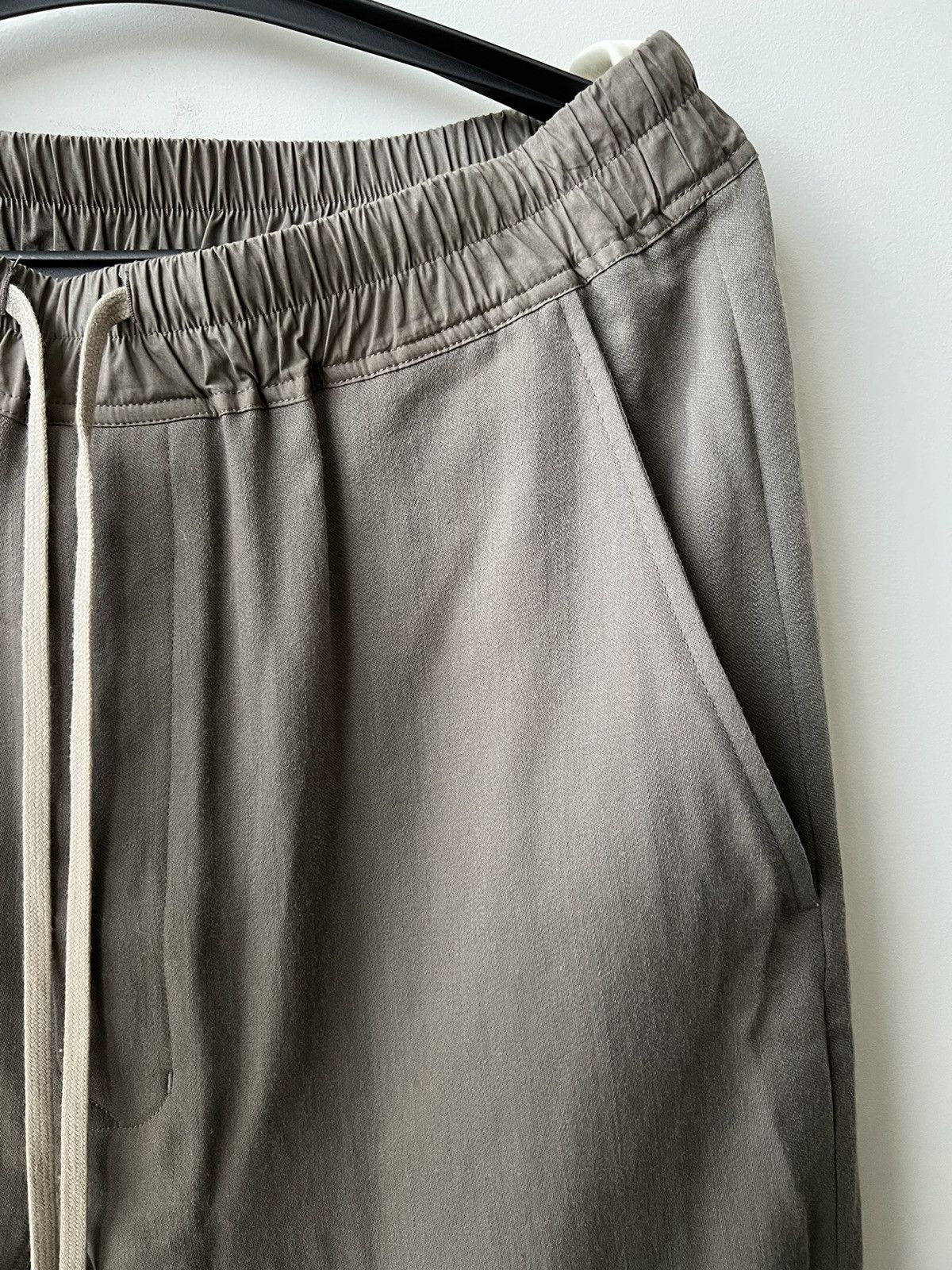 Rick Owens Rick Owens Drawstring long wool pants Size US 32 / EU 48 - 3 Thumbnail