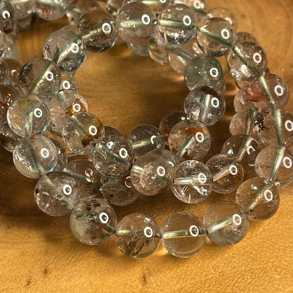Other Garden Quartz beaded stretch bracelet 7” crystal healing beads 10mm scenic high quality Size ONE SIZE - 6 Thumbnail