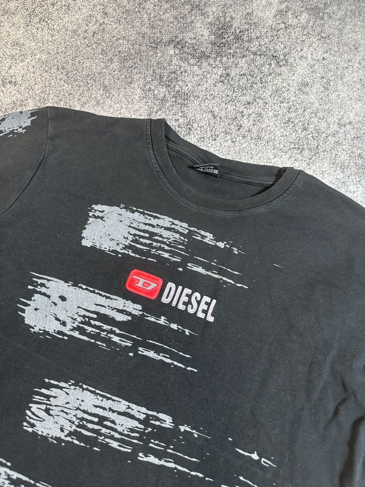 Diesel × Vintage Y2K Vintage Diesel Big Logo Streetwear Avant Garde Rare VTg Size US XL / EU 56 / 4 - 2 Thumbnail