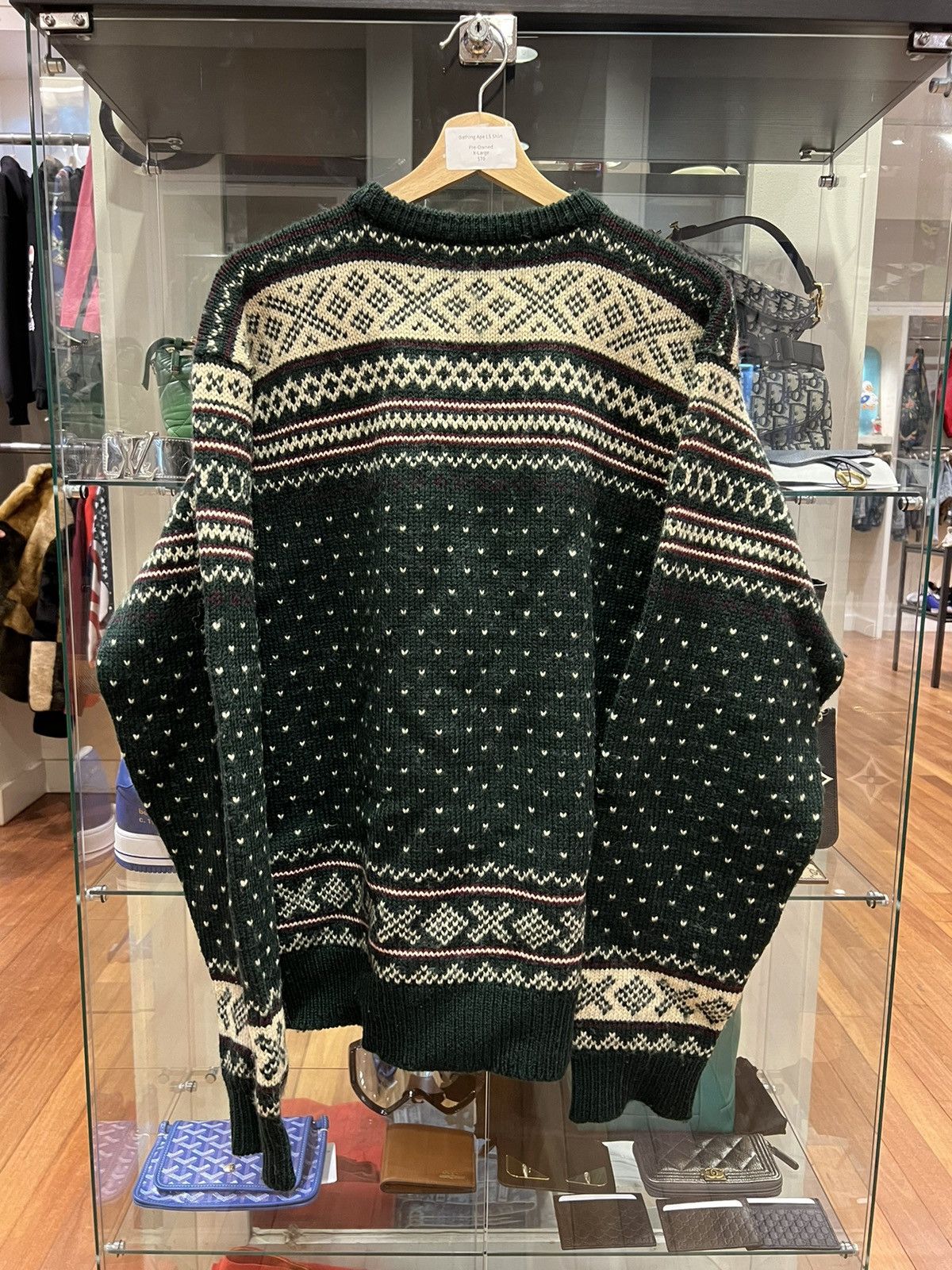 Polo Ralph Lauren Polo Ralph Lauren Patterned wool sweater Size US XXL / EU 58 / 5 - 5 Thumbnail