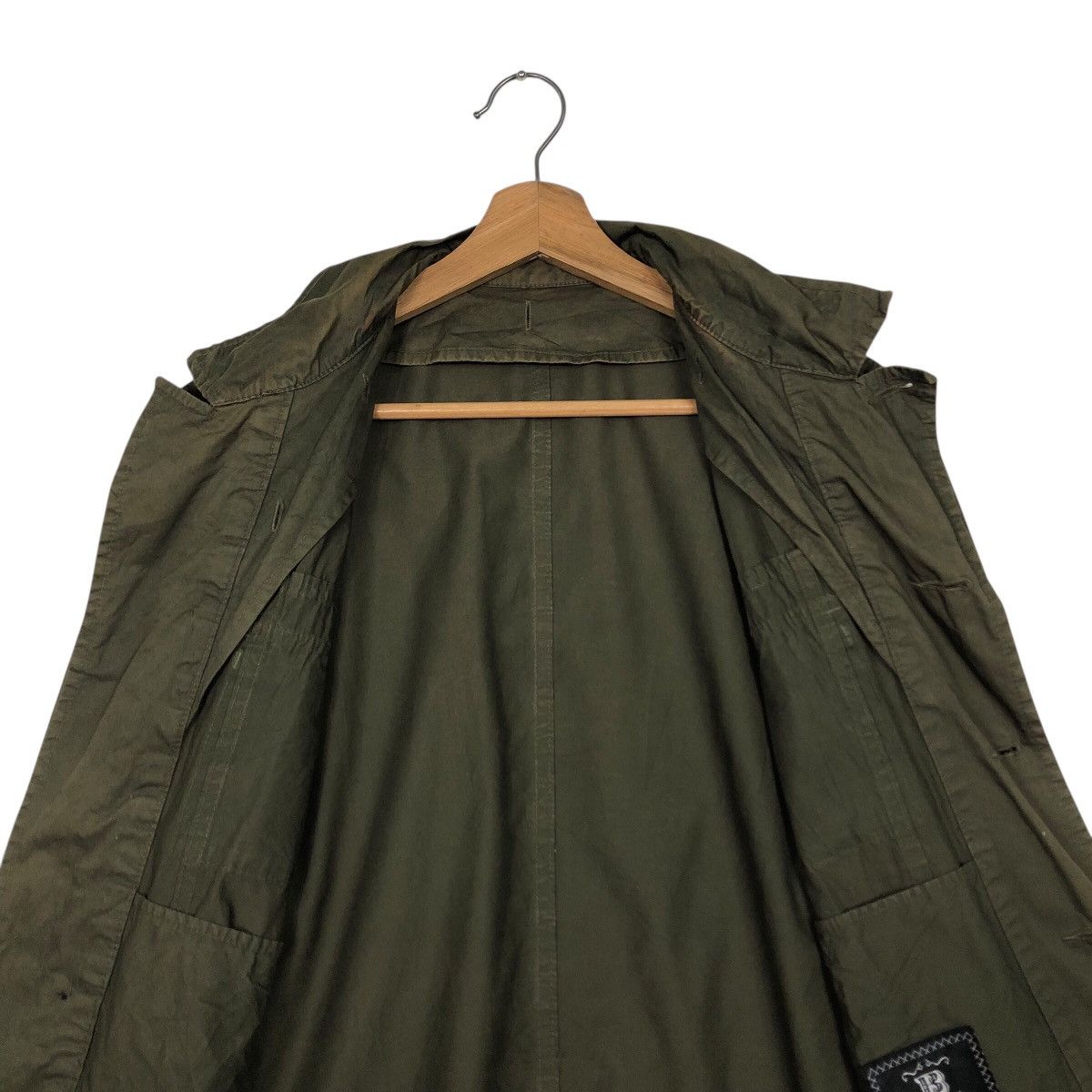 Japanese Brand BEAMS Olive Military Utility Jacket – Archive Japan (M) Size US M / EU 48-50 / 2 - 15 Thumbnail