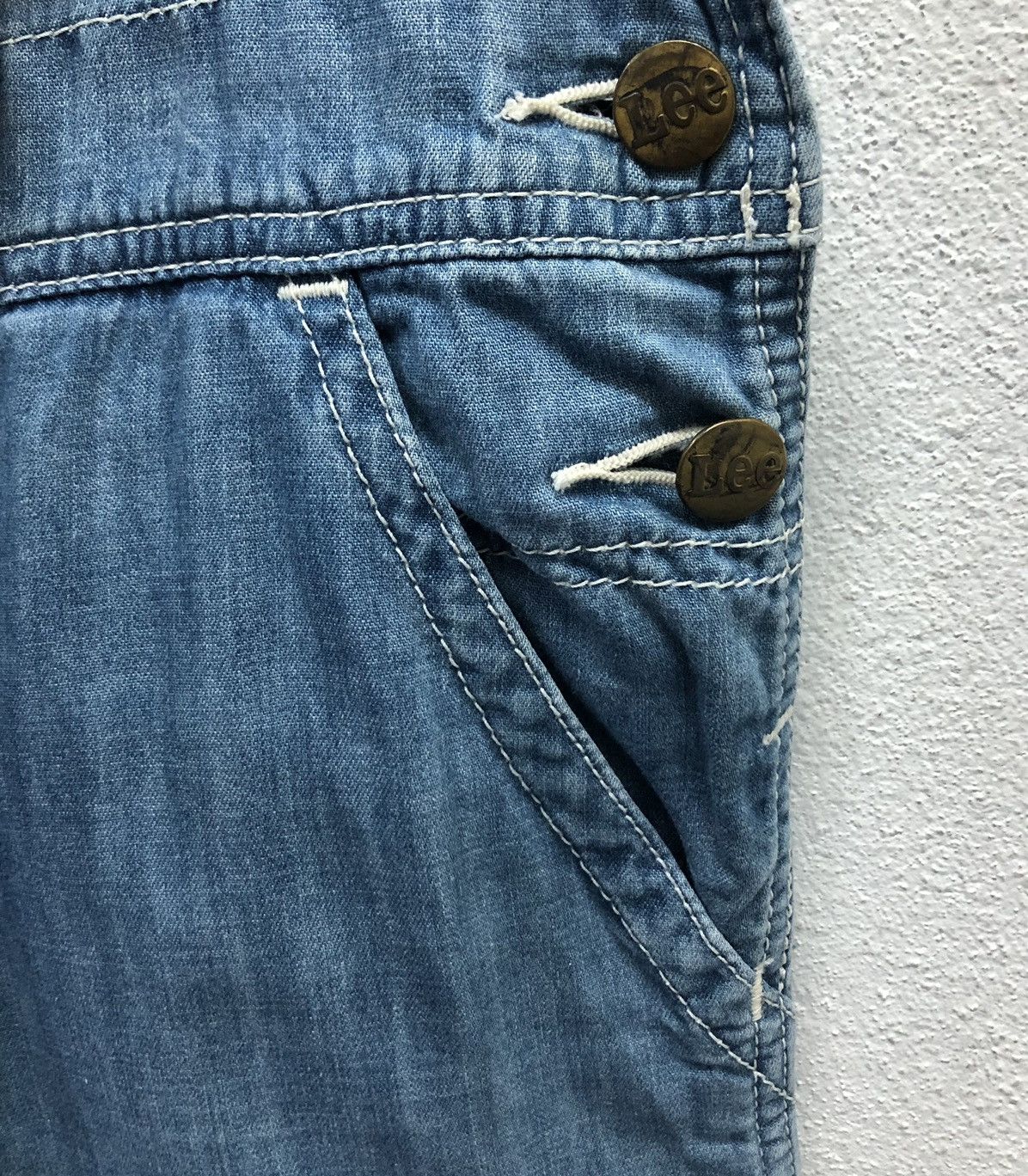 Lee × Vintage Vintage Union Made Sanforized Lee Overalls Size US 33 - 8 Thumbnail