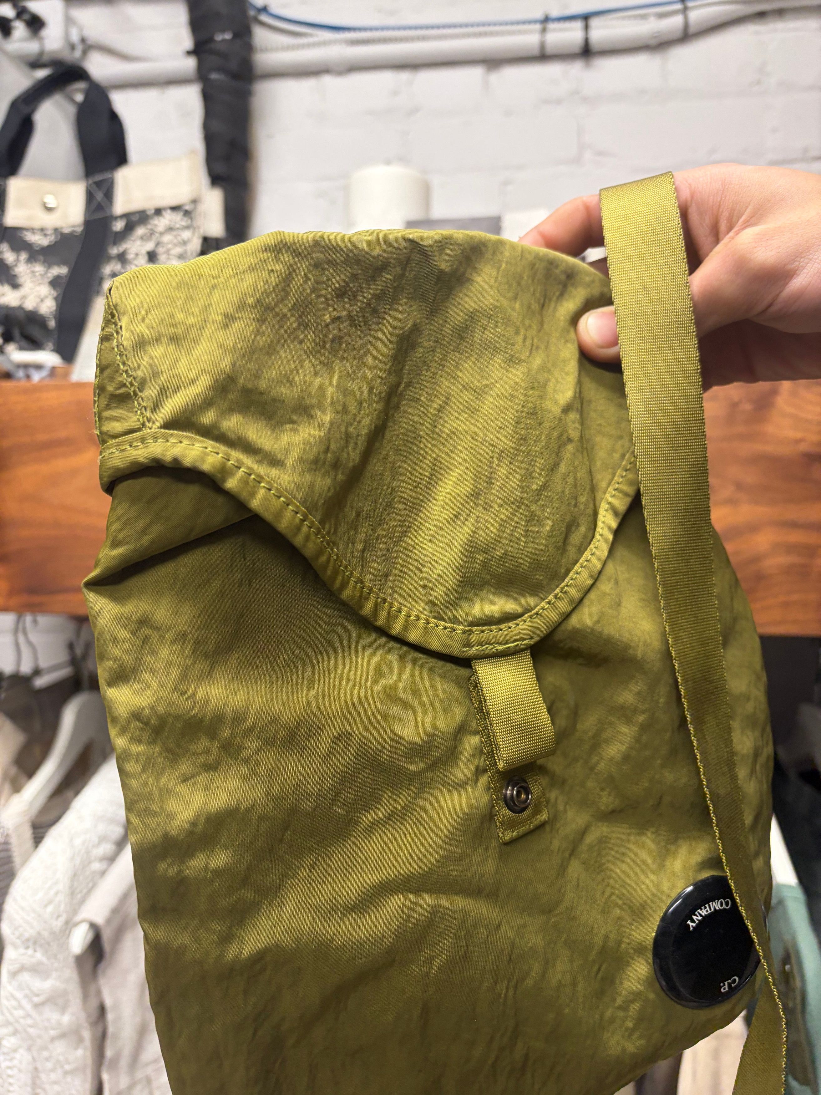 Other C.P. Company Green Nylon Crossbody Sling Bag Size ONE SIZE - 3 Thumbnail