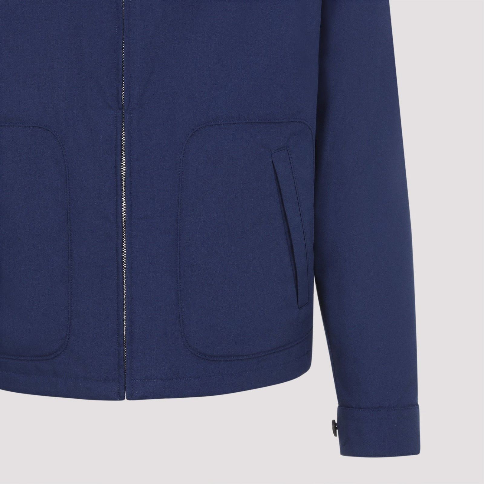Prada PRADA Polyester Blue Jacket New & Authentic (Men's size:XL;) Size US XL / EU 56 / 4 - 4 Thumbnail