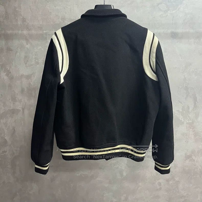 Saint Laurent Paris Saint Laurent Paris Classic Black and White Striped Single Size US M / EU 48-50 / 2 - 5 Thumbnail